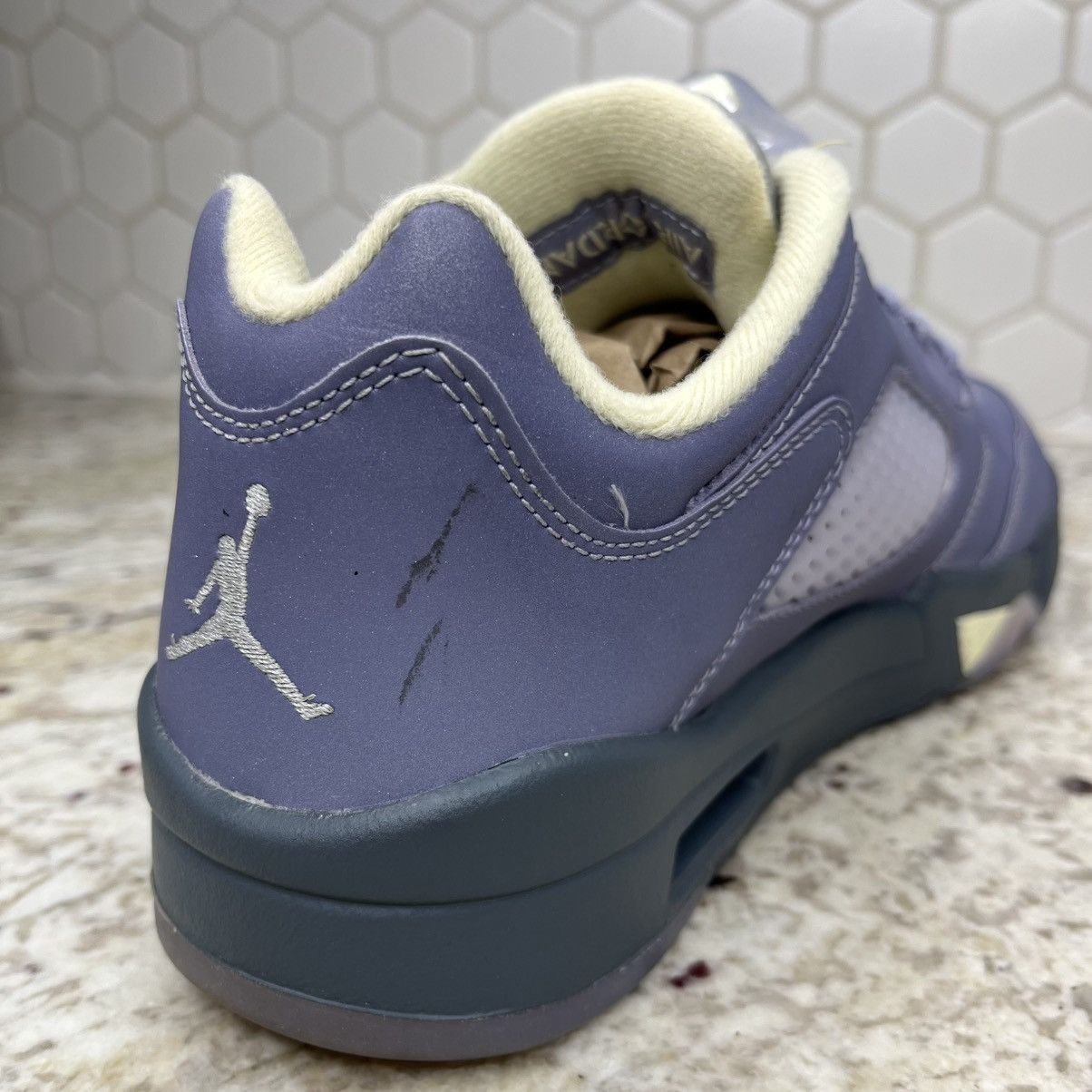 Jordan Brand Size 10.5W/9M- Jordan 5 Retro Low Indigo Haze W Clean W/Box Size US 10.5 / IT 40.5 - 9 Thumbnail