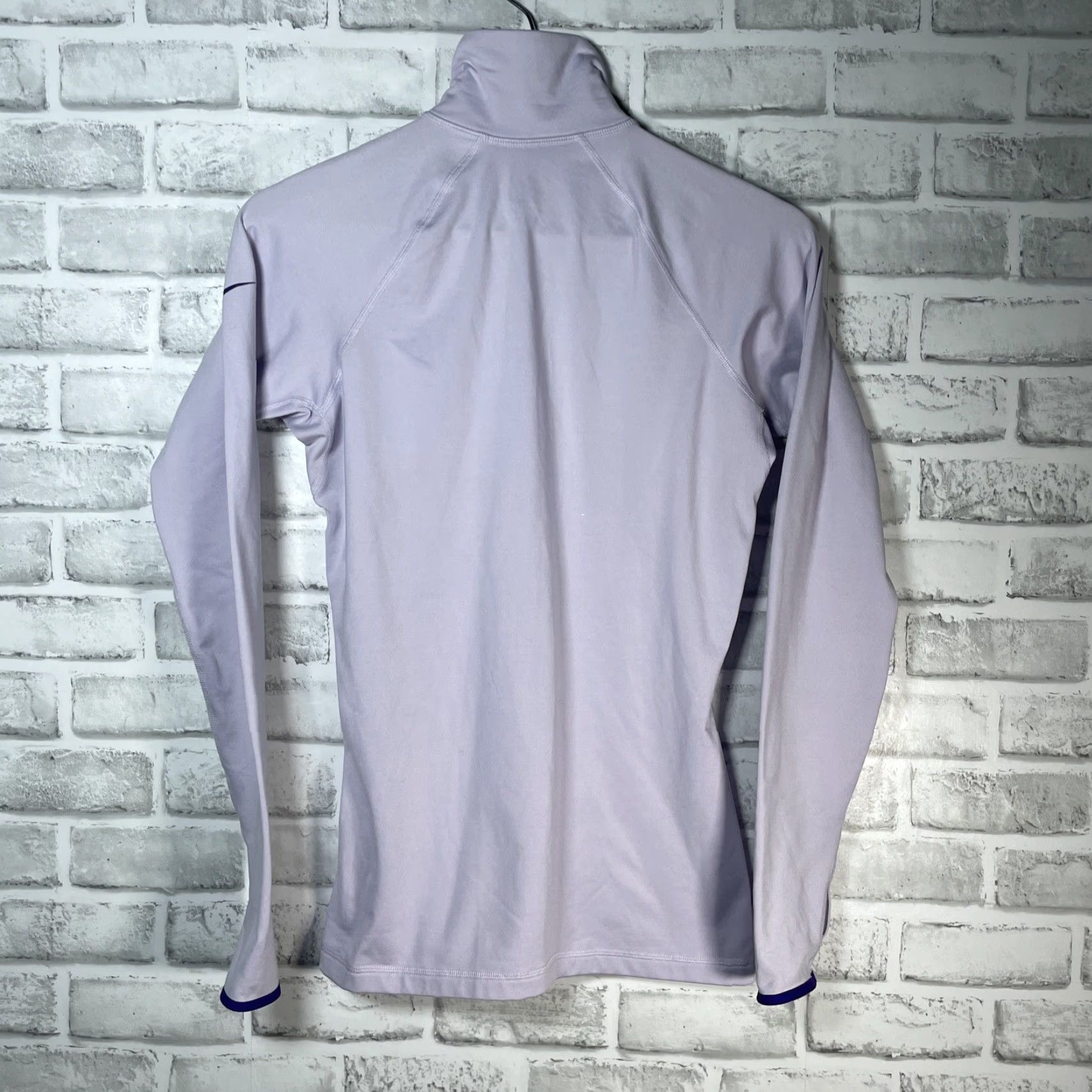Nike NIKE PRO Purple Half Zip Long Sleeve Pullover Womens Medium Activewear Size M / US 6-8 / IT 42-44 - 5 Thumbnail