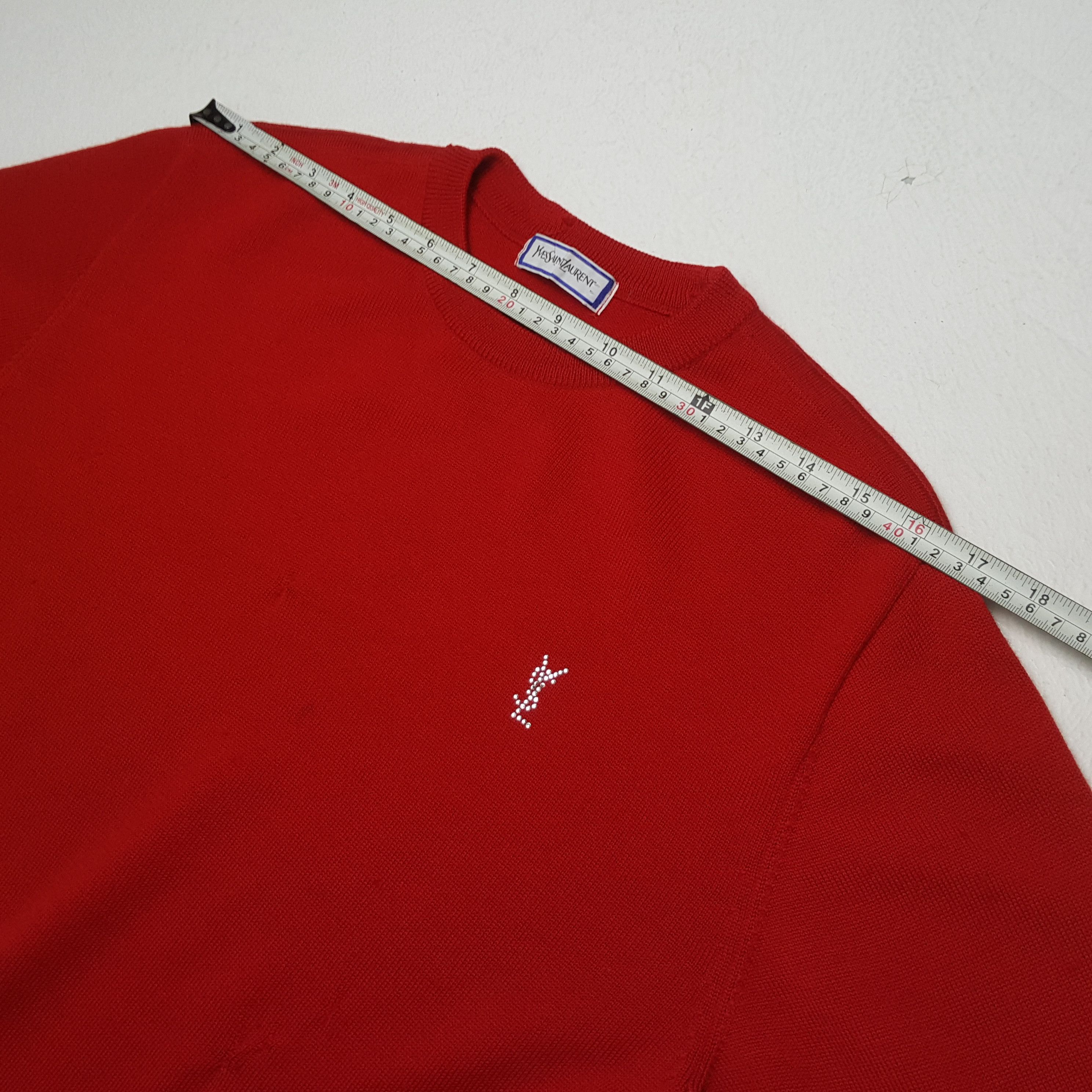 Vintage × Yves Saint Laurent Vintage YVES SAINT LAURENT Italian Brand Sweatshirts Size US S / EU 44-46 / 1 - 4 Thumbnail
