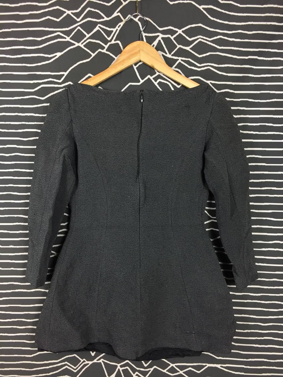 Byblos Vtg Byblos Made In Italy Wool Mini Dress Size XS / US 0-2 / IT 36-38 - 7 Thumbnail