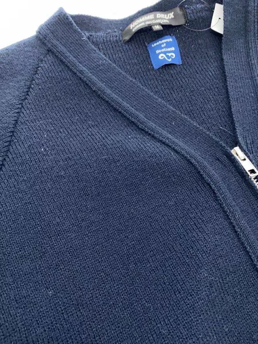 Comme des Garcons × Comme des Garcons Homme Deux Zip Knit Cardigan Size US M / EU 48-50 / 2 - 3 Thumbnail