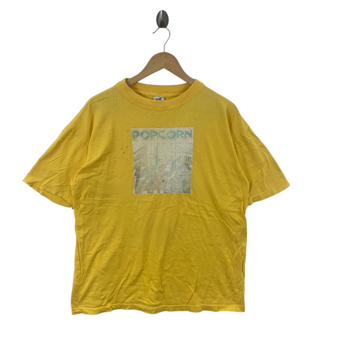 Band Tees Vintage 1997 POPCORN BAND Japan Tour Concert Tee Shirt Top Size US M / EU 48-50 / 2 - 3 Thumbnail