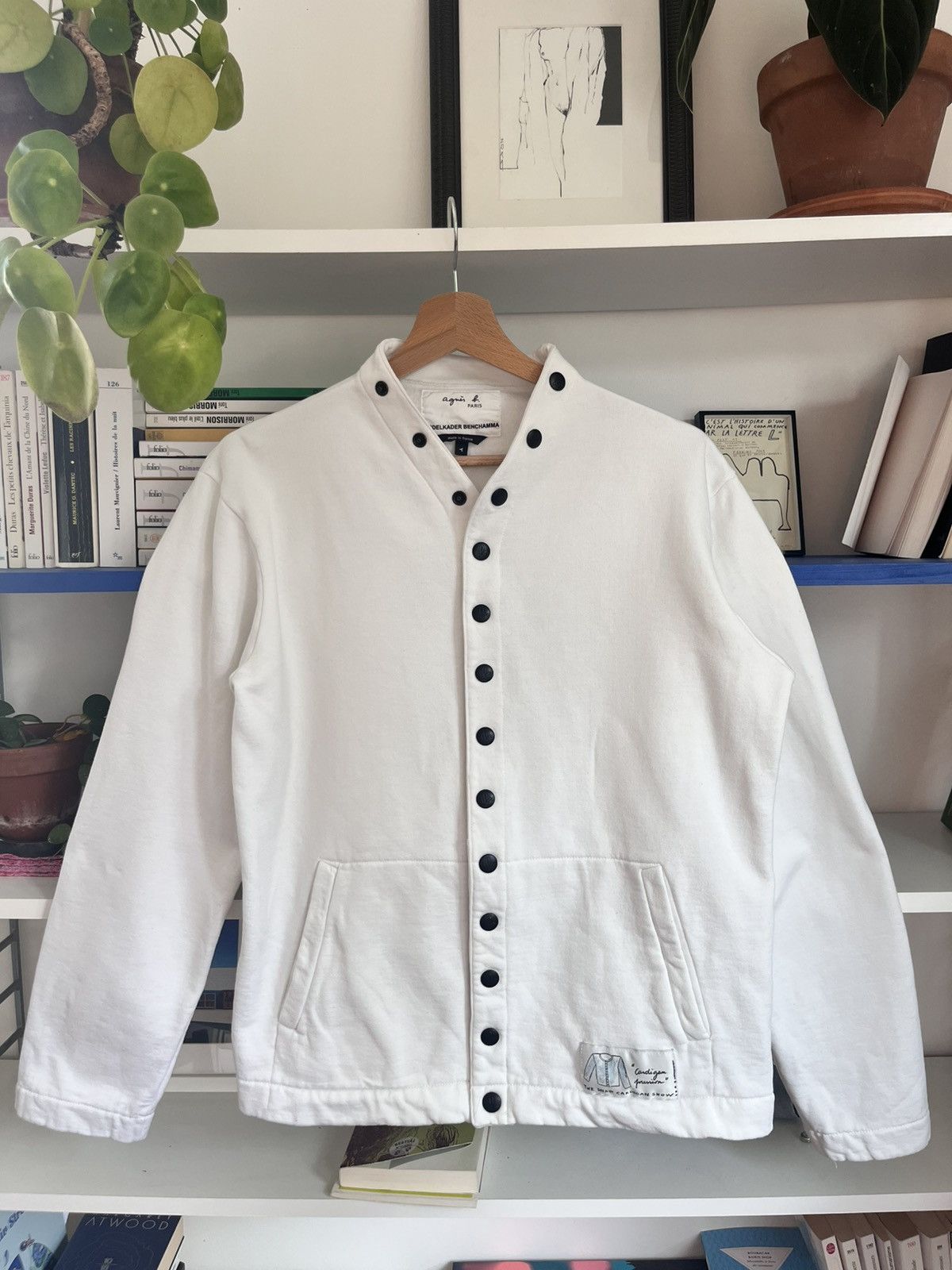 agnes b. Rare and iconic Agnès B Snap Cardigan x Abdelkader Benchama Size S / US 4 / IT 40 - 4 Thumbnail