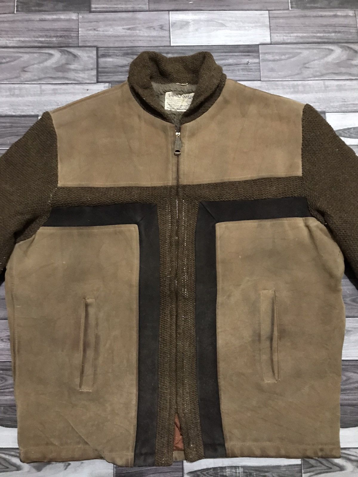 Vintage Rare Vtg 50s/60s Pervel Industries Napoli Suede Jacket -R7 Size US L / EU 52-54 / 3 - 3 Thumbnail