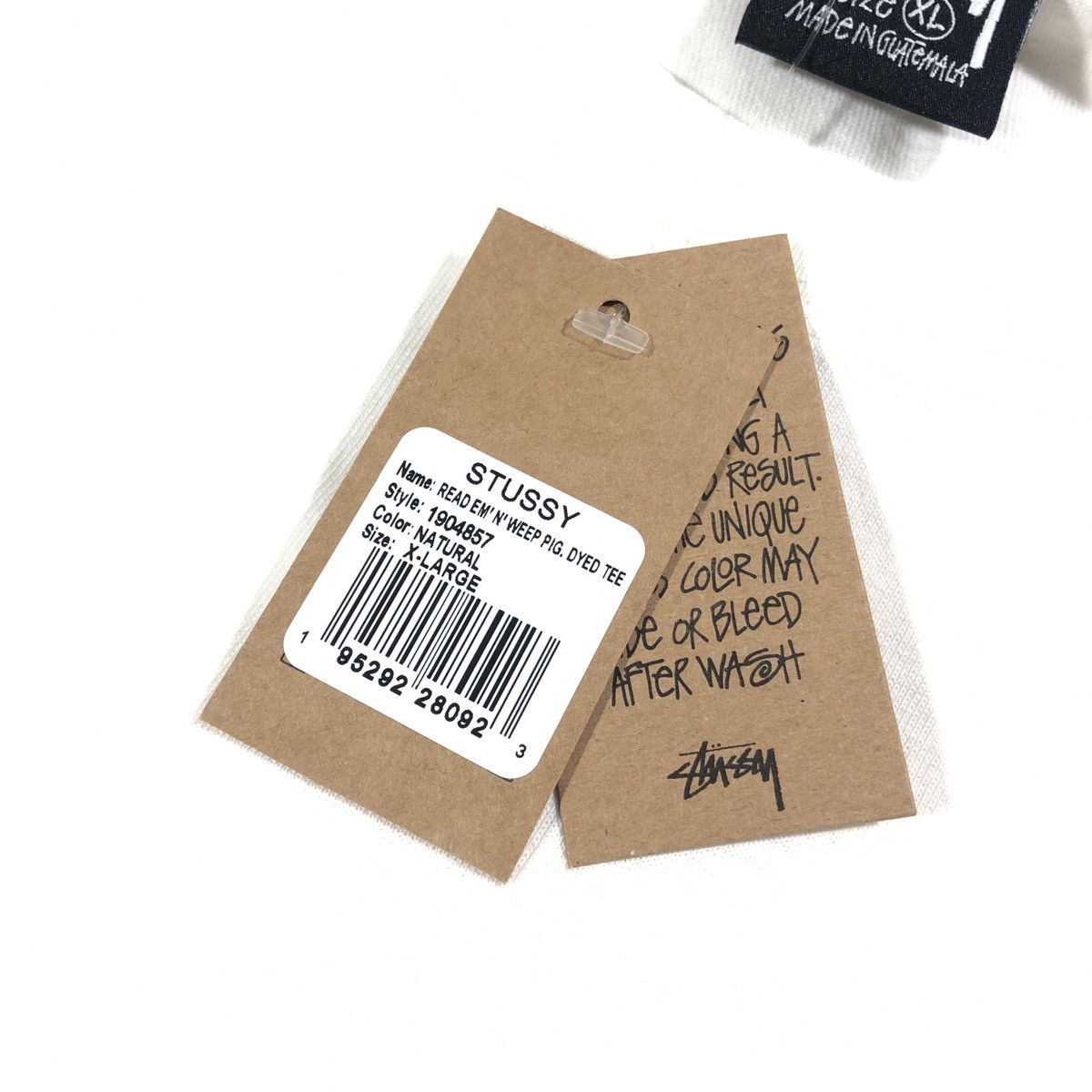 Stussy × Vintage Stussy Read Em'n Weep Tee Size US XL / EU 56 / 4 - 7 Thumbnail