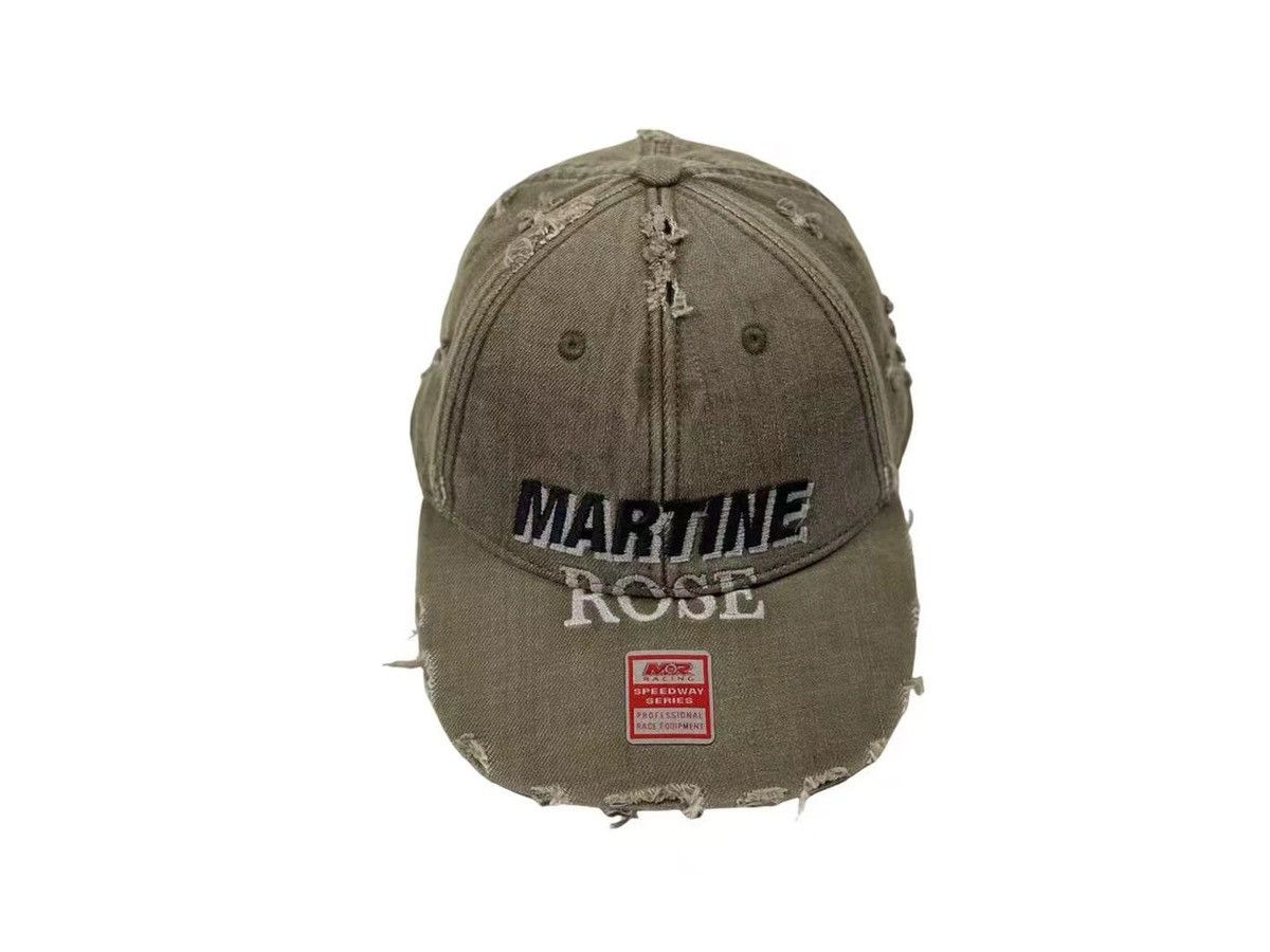 Martine Rose Martine Rose Distressed Cap Size ONE SIZE - 3 Thumbnail