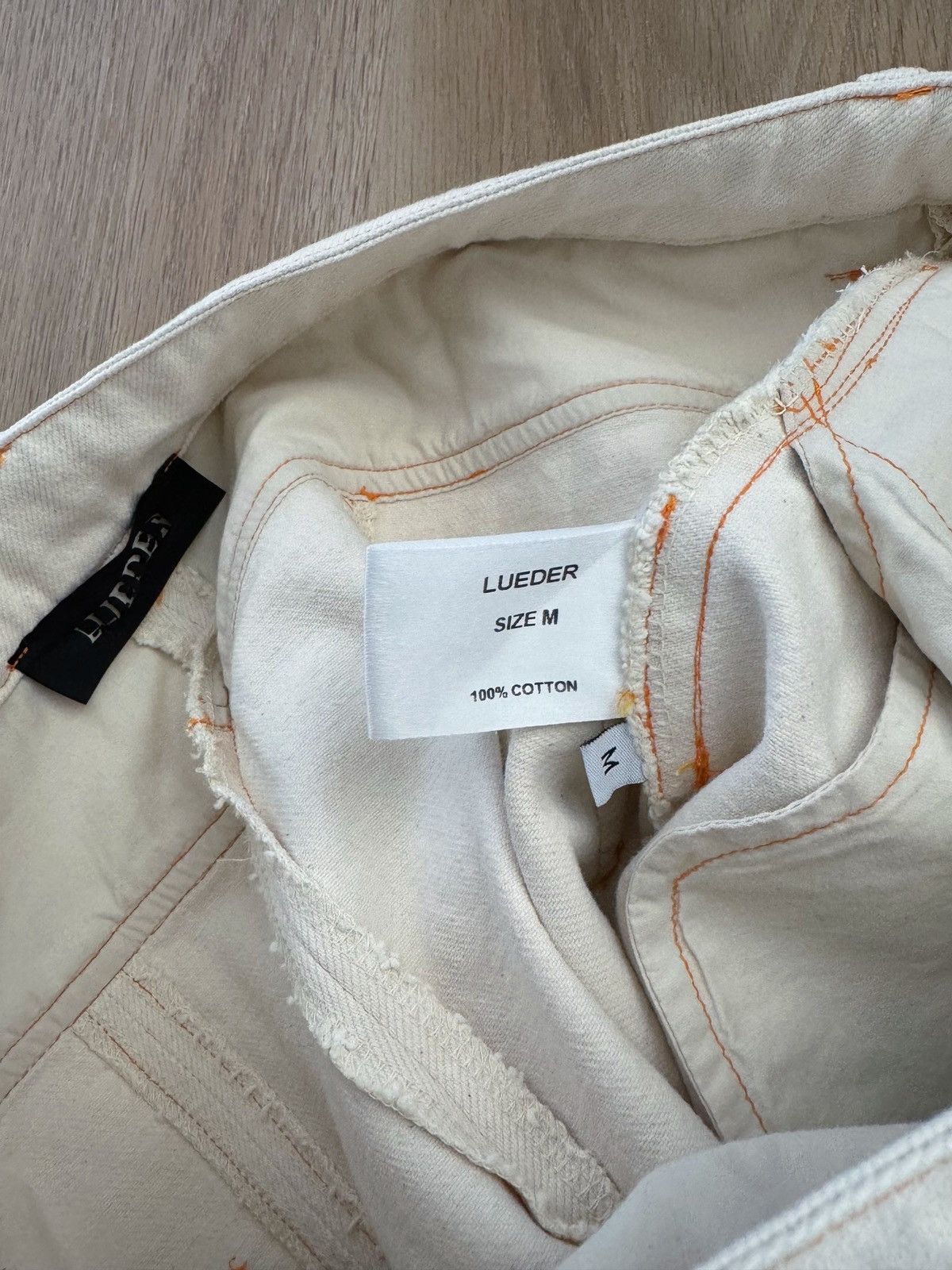 Lueder SS24 David Engineered Flare Jeans Size US 32 / EU 48 - 3 Thumbnail