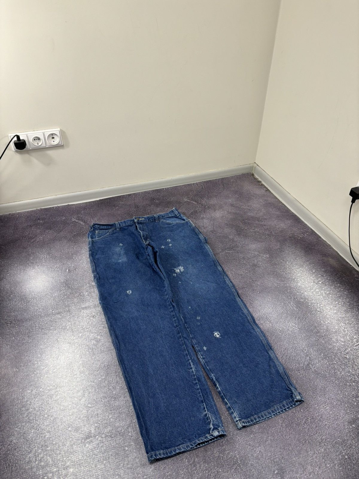 Dickies Vintage Dickies Y2K Skate Work Blue Denim Baggy Jeans Size US 36 / EU 52 - 8 Thumbnail