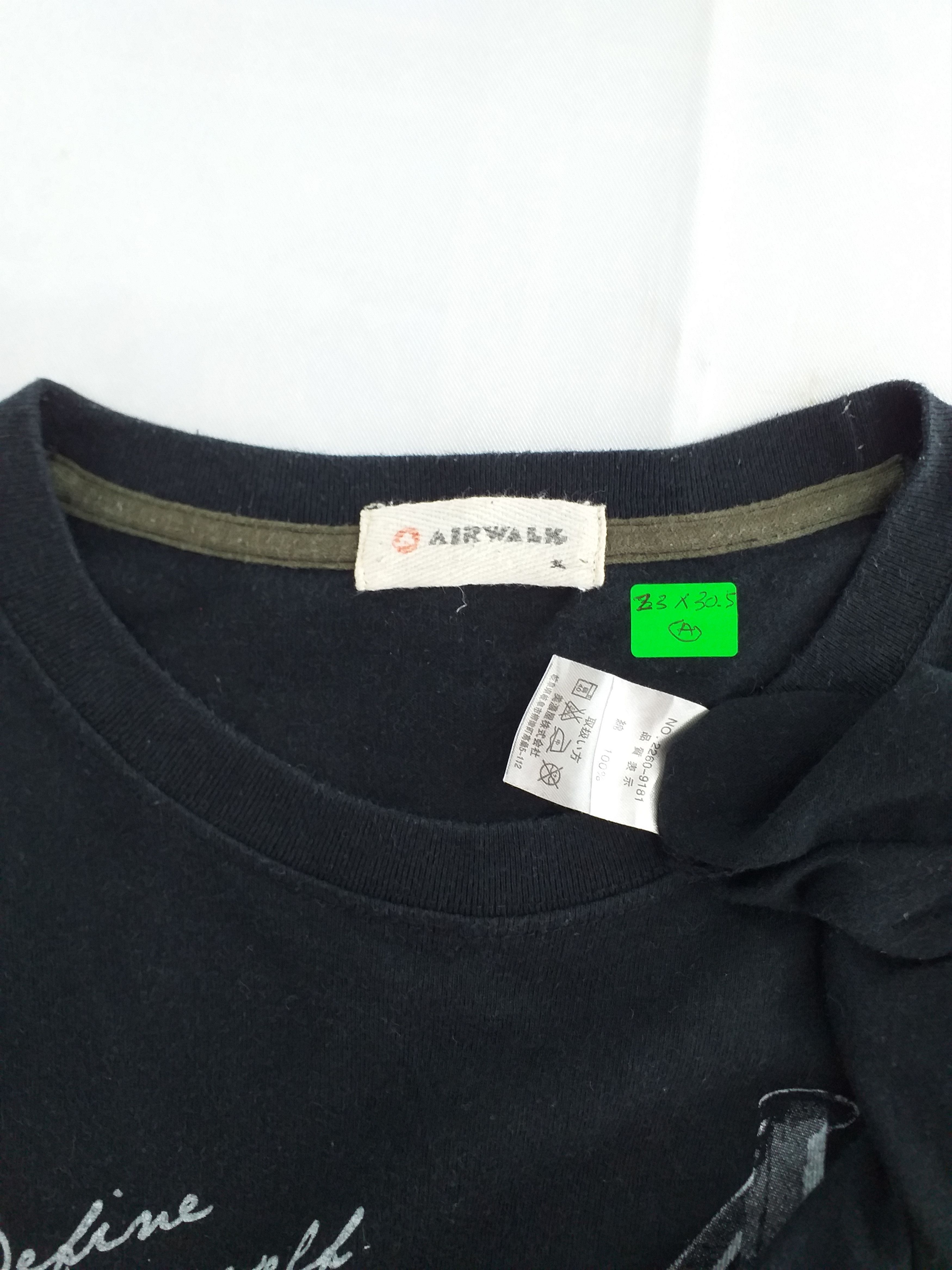 Airwalk Vintage Airwalk Japanese Brand XLarge Tee -A066 Size US XL / EU 56 / 4 - 3 Thumbnail