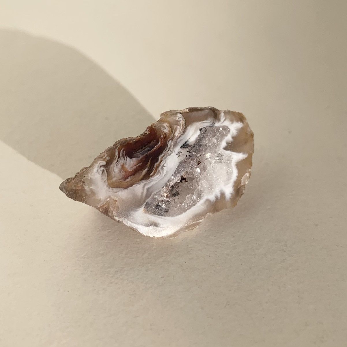 Other Agate Geode druzy crystal stone decor Accent Size ONE SIZE - 4 Thumbnail