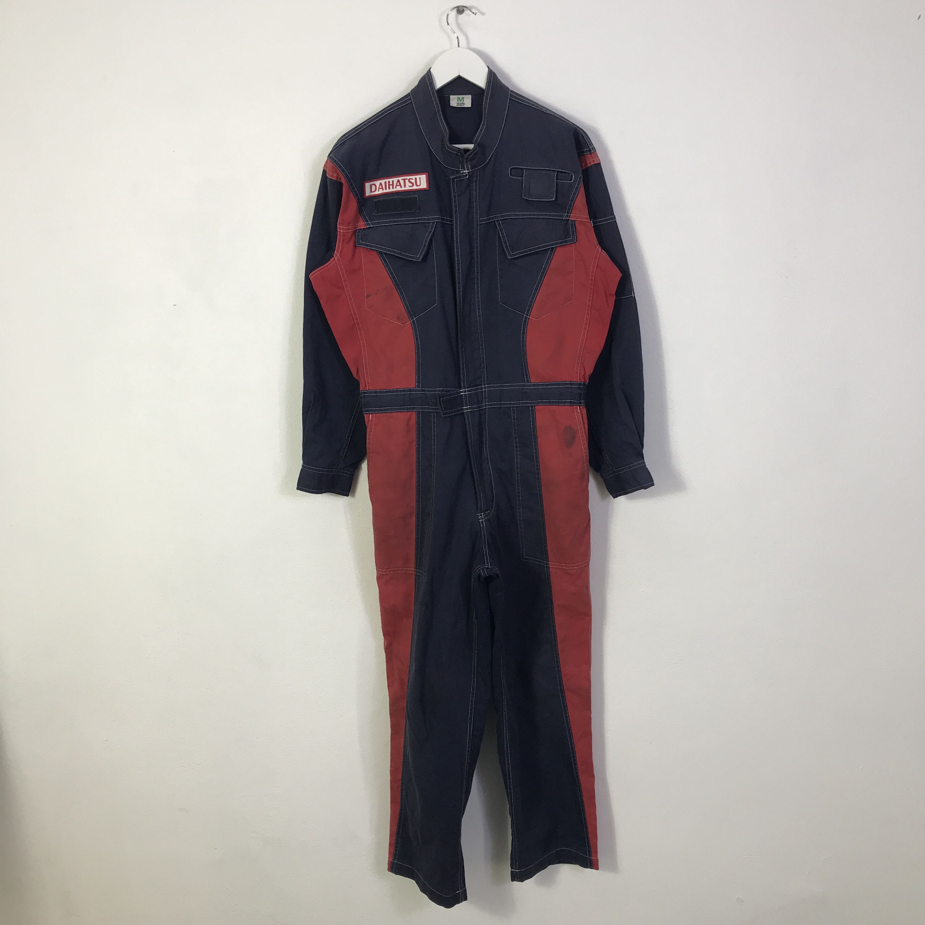 Japanese Brand Vtg Daihatsu racing Japan coverall Jacket K85B11 Size US M / EU 48-50 / 2 - 4 Thumbnail