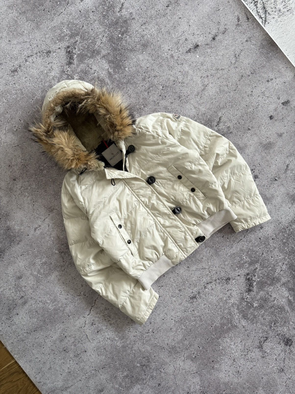 Moncler Vintage Moncler Cropped Down Puffer Bomber Jacket | 3 Size M / US 6-8 / IT 42-44 - 10 Thumbnail