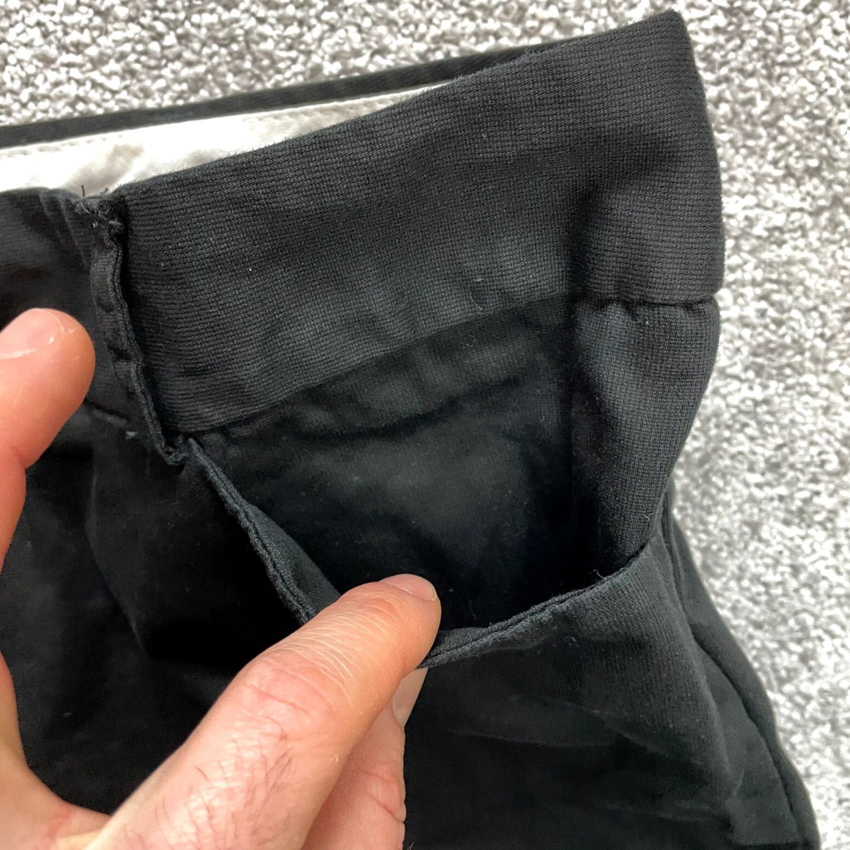 George George Chino shorts Womens 16 Black London Fit Cotton solid Bermuda Casual 9" In Size 26" / US 2 / IT 38 - 5 Thumbnail