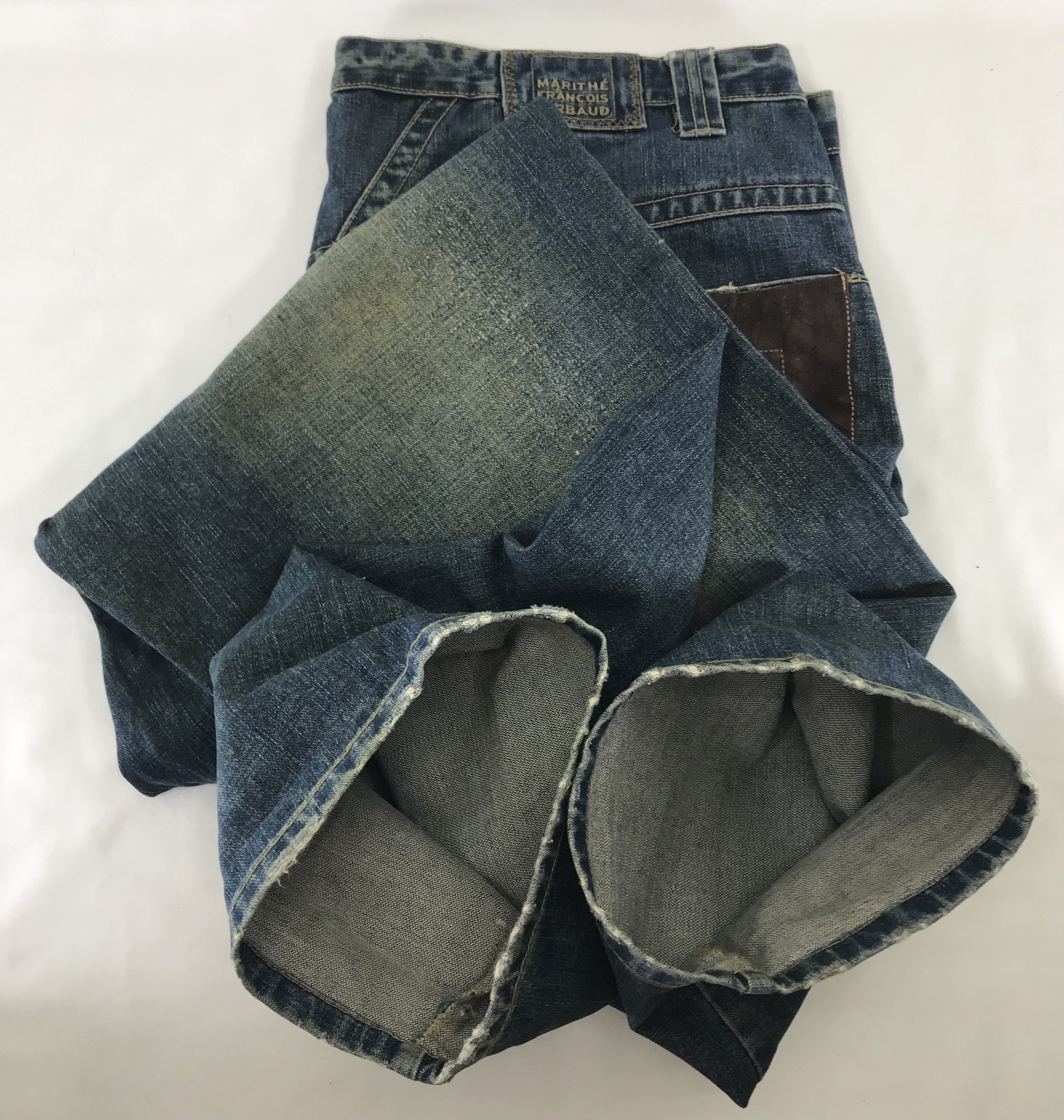 Marithe + Francois Girbaud Vintage Marithe Francois Firbaud Wide Baggy Jeans Size US 42 / EU 58 - 13 Thumbnail