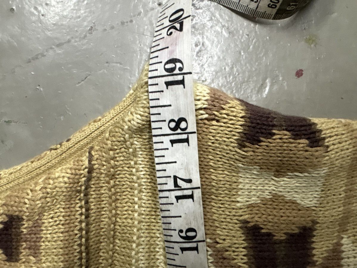 RRL Ralph Lauren RRL Double RL Hand Knit Ranch Cardigan Navajo Vest Size US M / EU 48-50 / 2 - 15 Thumbnail