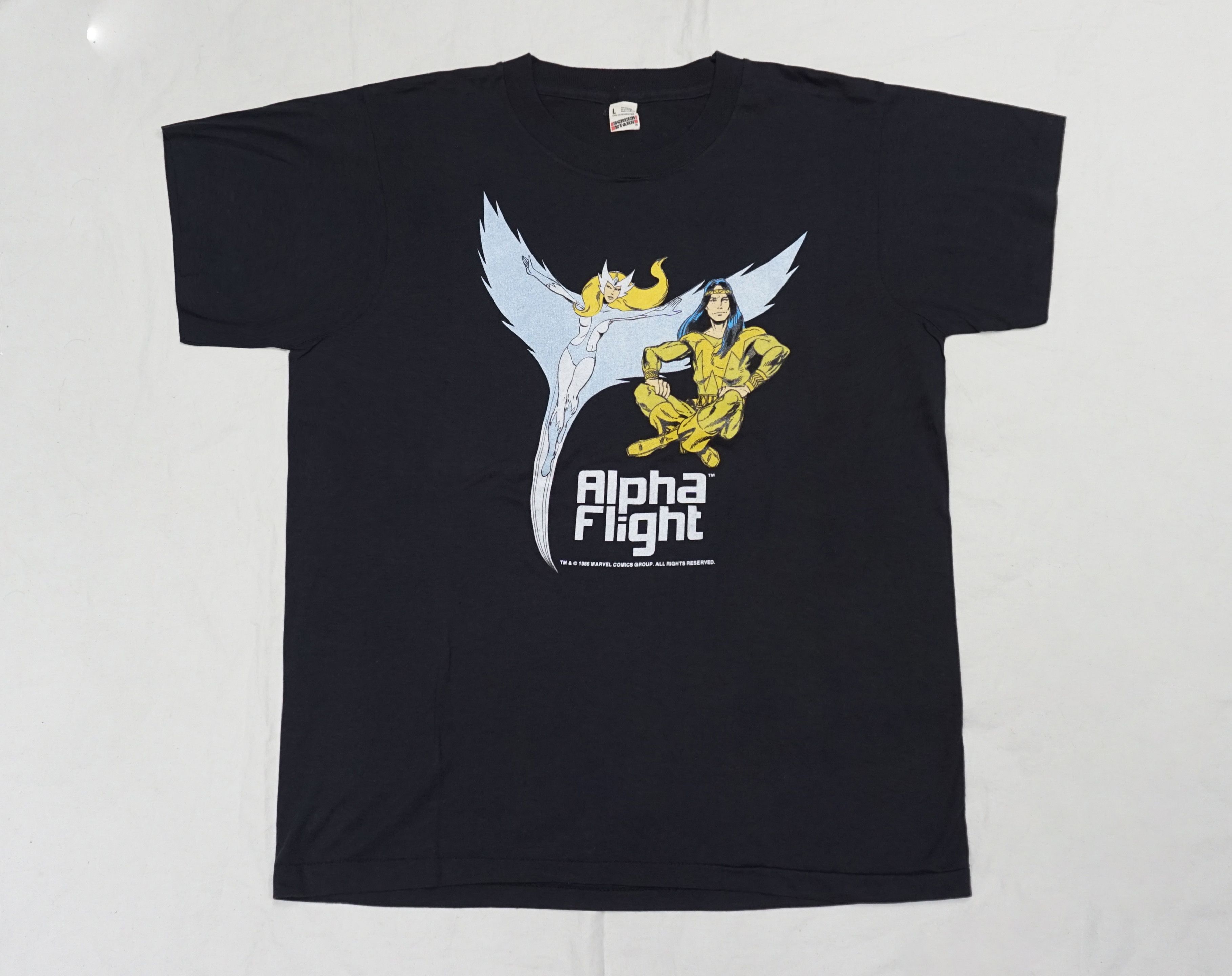 Other 1985 Alpha Flight Marvel Comics graphic T-shirt Size US L / EU 52-54 / 3 - 1 Thumbnail