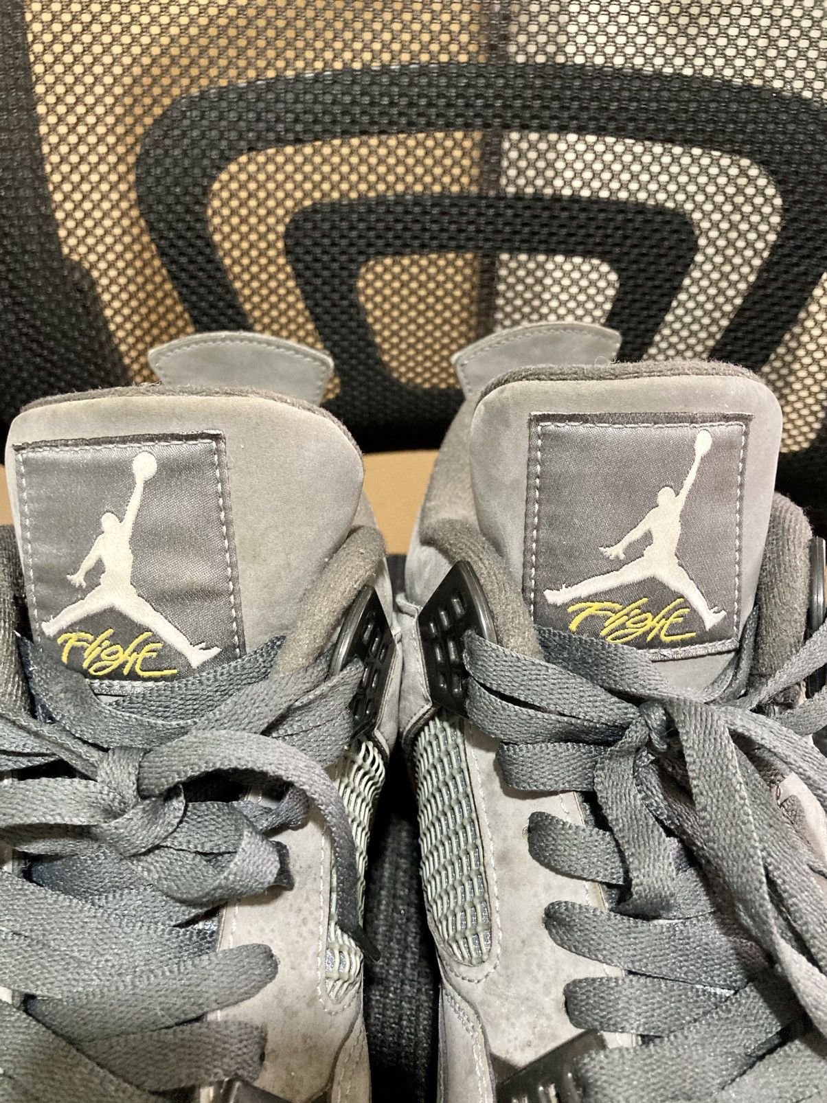 Jordan Brand Nike Air Jordan 4 Retro “Cool Grey”-Size 13, Perf Cond. Size US 13 / EU 46 - 9 Thumbnail