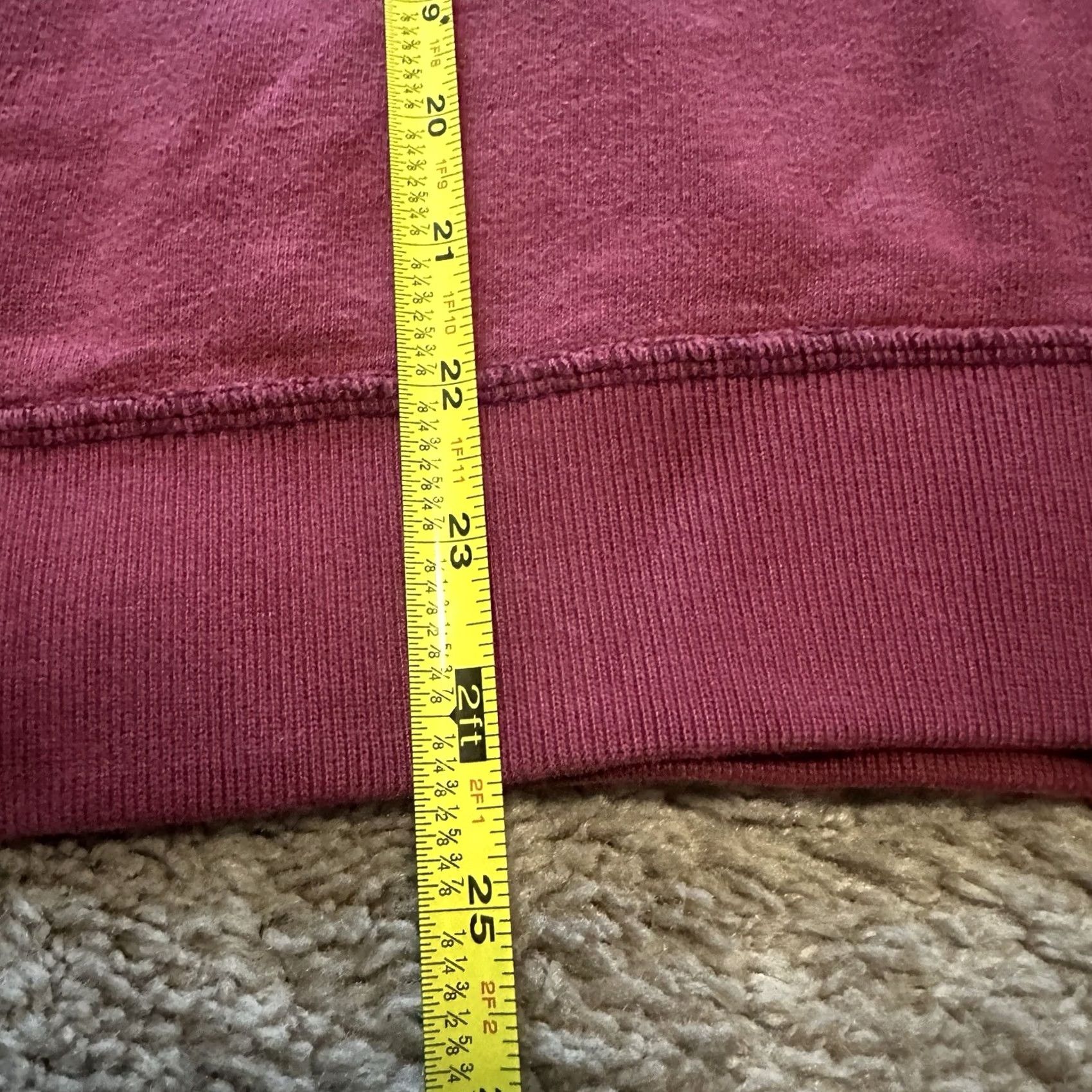 Abercrombie & Fitch VINTAGE Abercrombie & Fitch Hoodie Mens M Red Pullover Grunge Skater Y2K Embroidered Logo Pockets Hooded Size US M / EU 48-50 / 2 - 6 Thumbnail