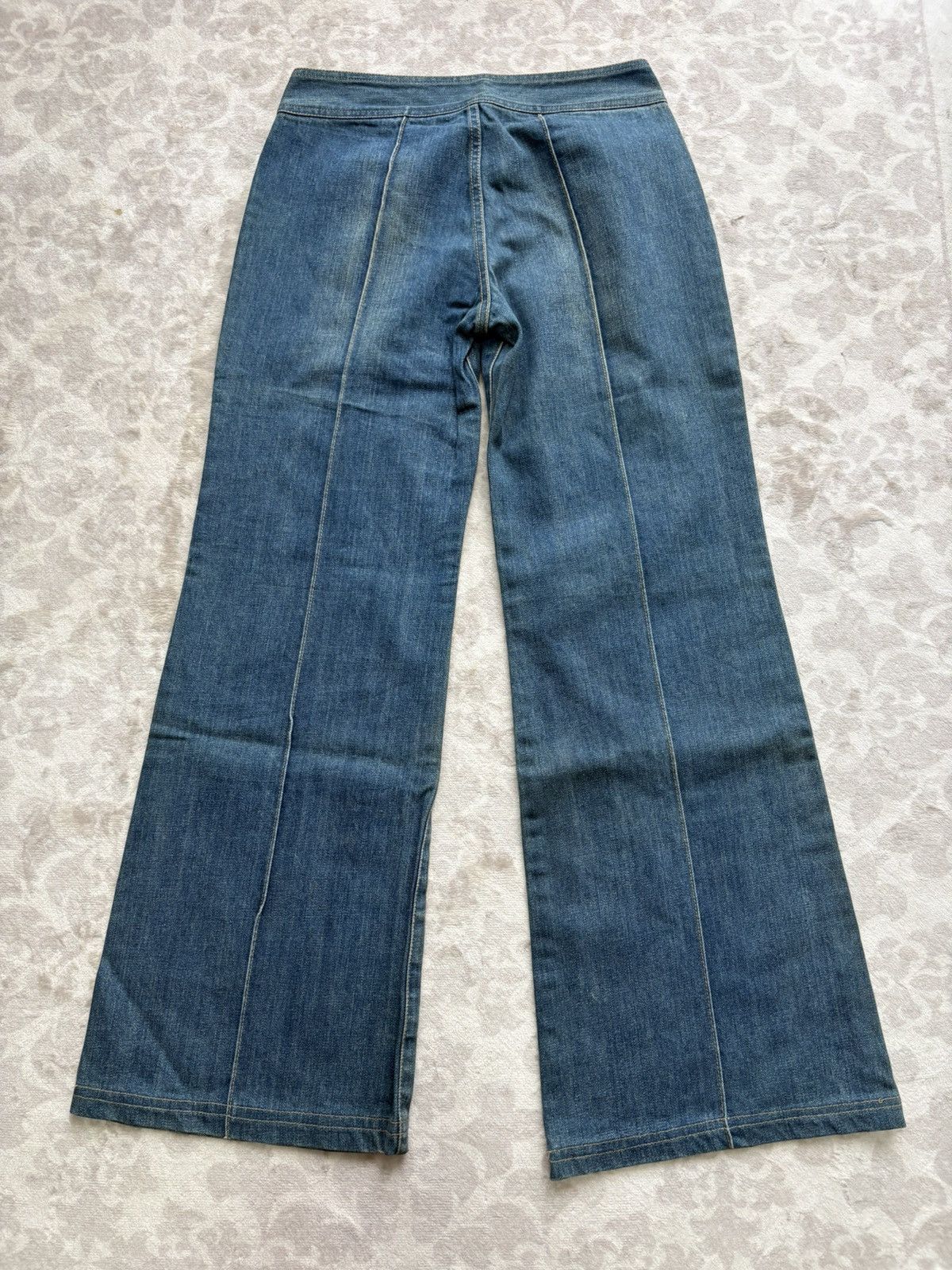 Levi's W29 Vtg Levis Flare Double Button Size US 29 - 2 Thumbnail