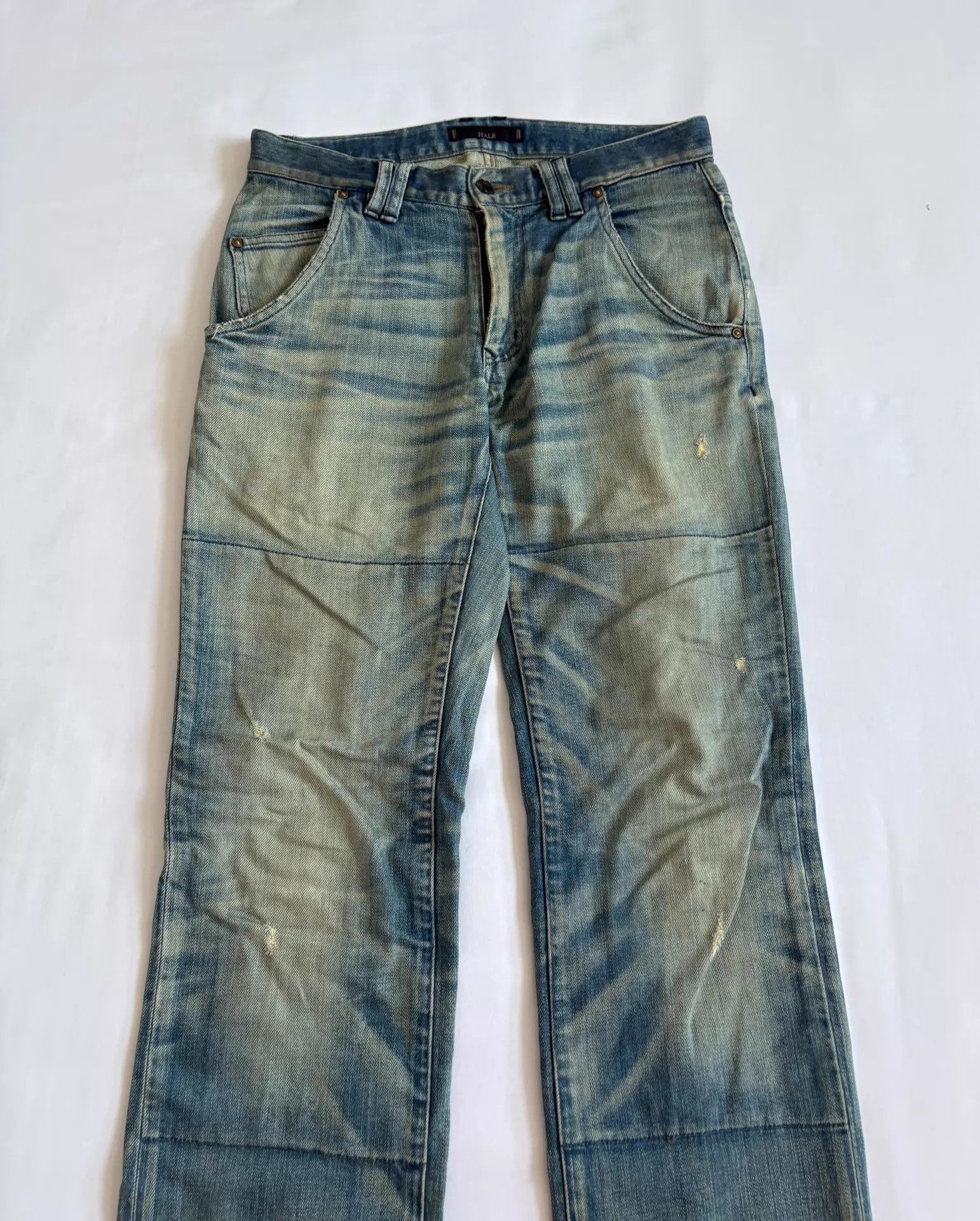 Habitat Halb Kiminori Morishita Vintage Wash Jeans 78/107 Size US 32 / EU 48 - 2 Thumbnail