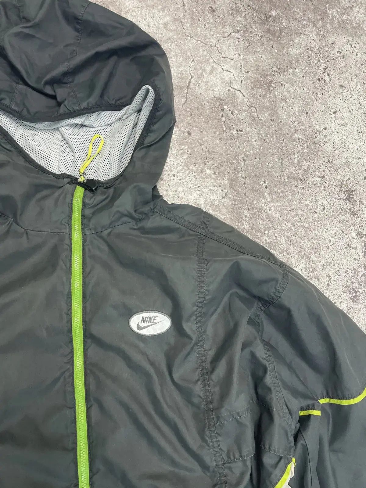 Nike NIKE VINTAGE RARE BIG LOGO Y2K ZIP JACKET Size US M / EU 48-50 / 2 - 2 Thumbnail