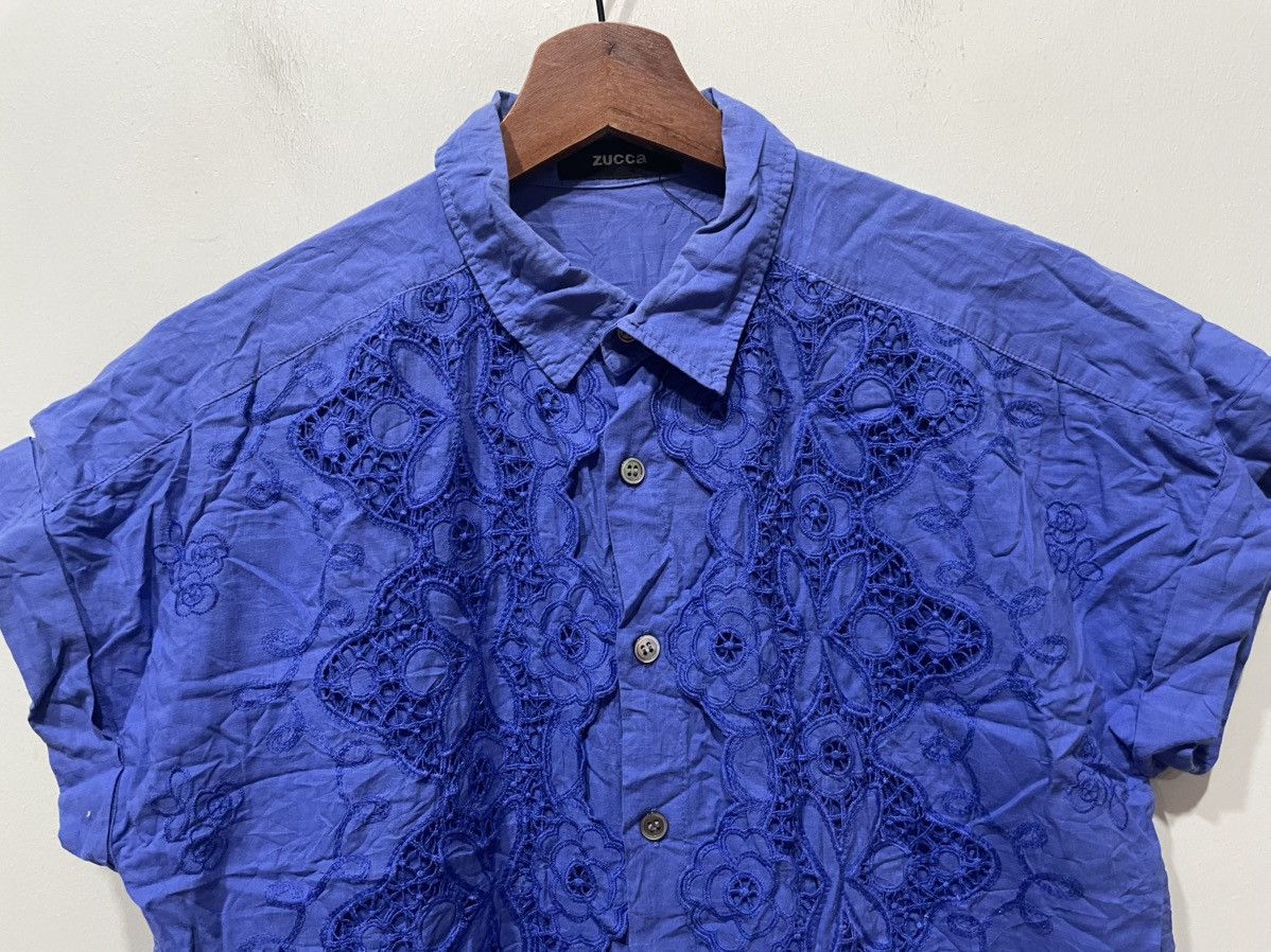 Zucca Zucca Non-Sleeves Blouse Size M / US 6-8 / IT 42-44 - 3 Thumbnail