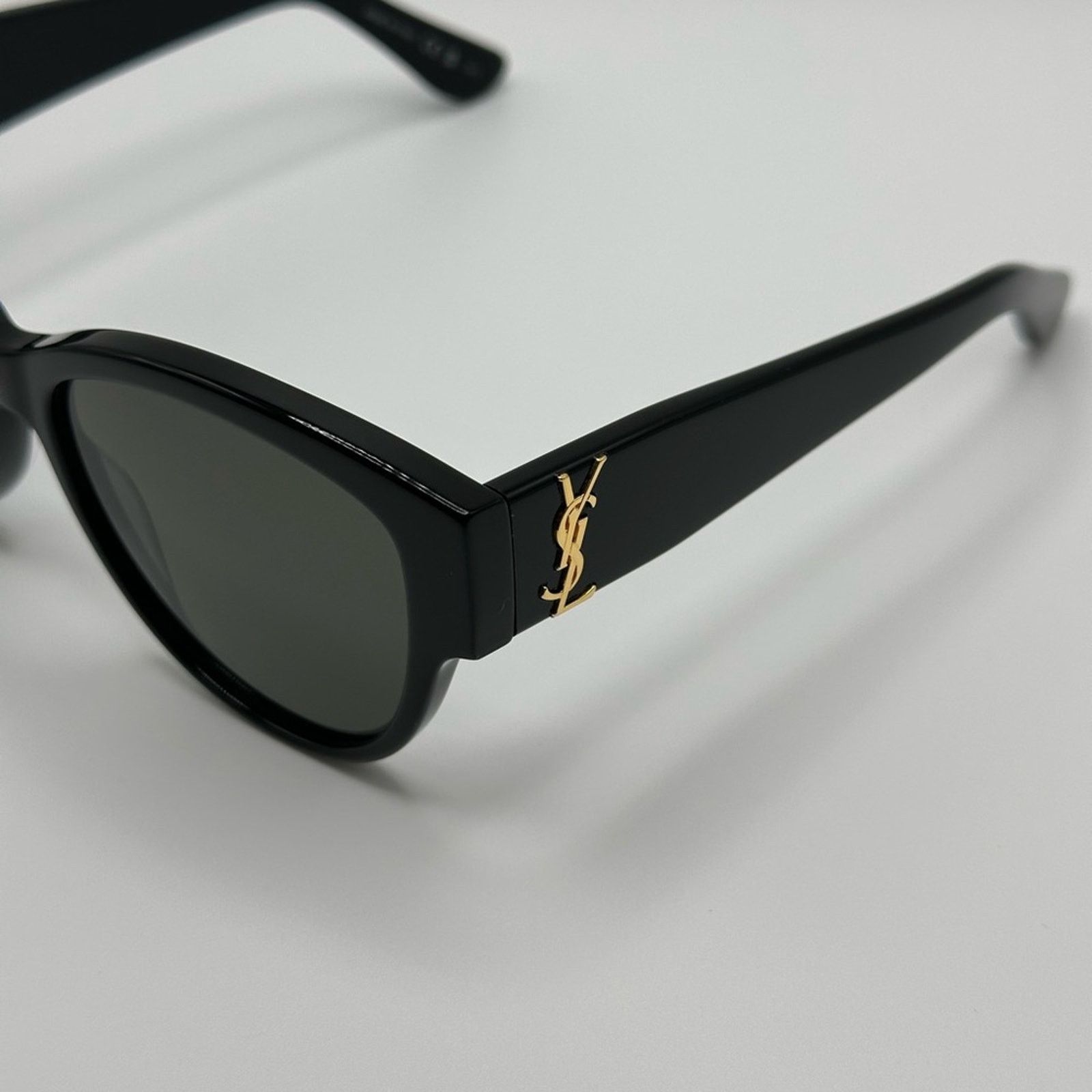 Yves Saint Laurent BRAND NEW SAINT LAURENT SUNGLASSES SLM3 092 Black Grey Women Size ONE SIZE - 5 Thumbnail
