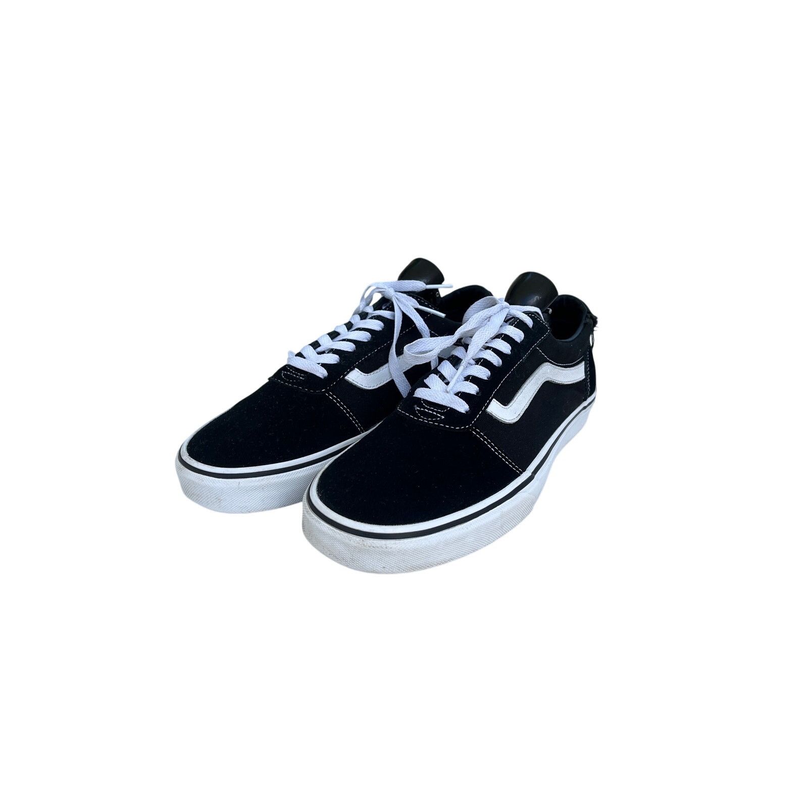 Vans Mens Vans Ward Skateboard Shoes Sneakers Size 10.5 Black Size US 10.5 / EU 43-44 - 3 Thumbnail