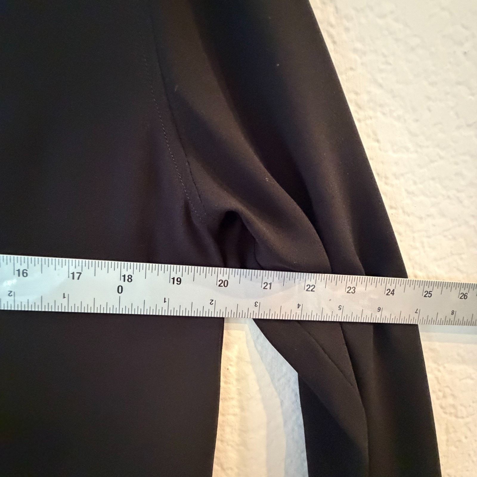 Theory Theory Silk Tunic Blouse Black Long Sleeve Mixed Media Size M / US 6-8 / IT 42-44 - 3 Thumbnail