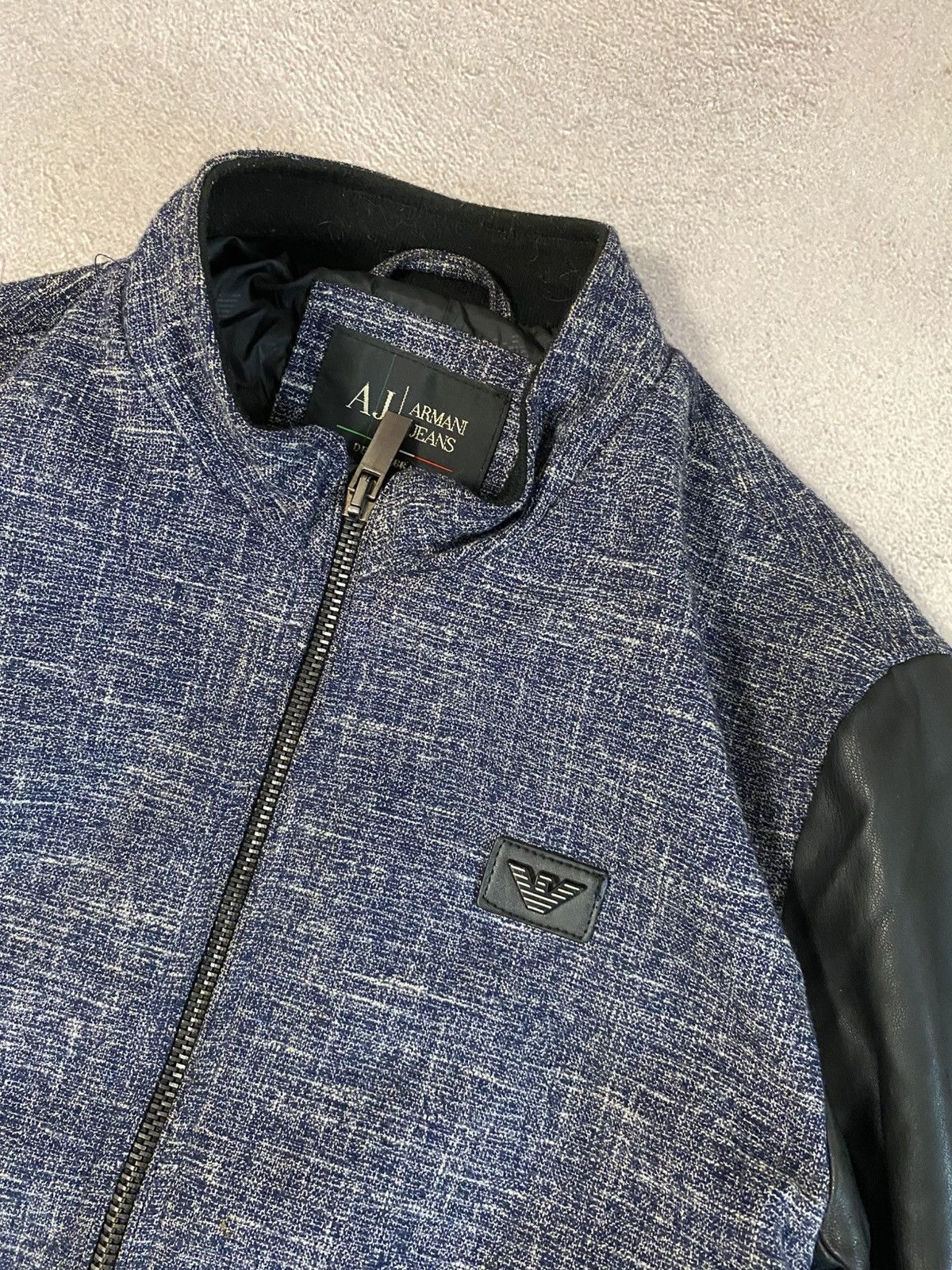 Armani Armani Jeans vintage distressed y2k jacket Size US M / EU 48-50 / 2 - 4 Thumbnail