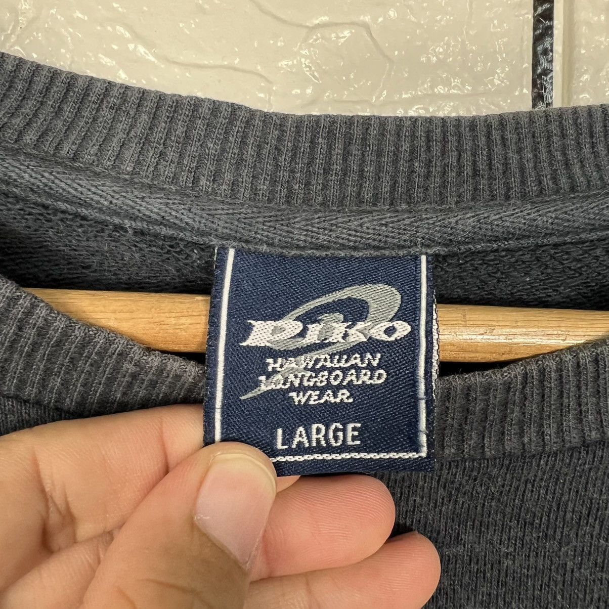 Vintage PIKO Hawaiian Longboard Wear Big Logo Sweatshirt #4244-C193 Size US L / EU 52-54 / 3 - 12 Thumbnail