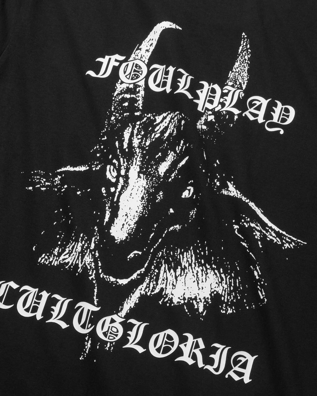Foulplay Company Foulplay x Cultgloria Goat Head Tee Size US XXL / EU 58 / 5 - 7 Thumbnail