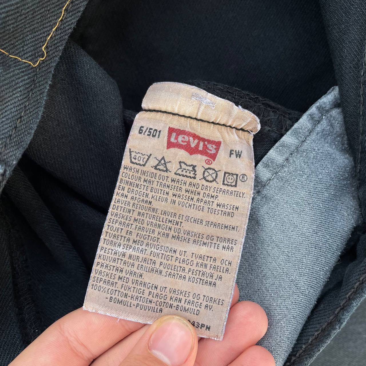 Levi's Vintage Clothing Vintage Japanese Style Levi’s Jeans 90s Distressed W34xL30 Size US 34 / EU 50 - 10 Thumbnail