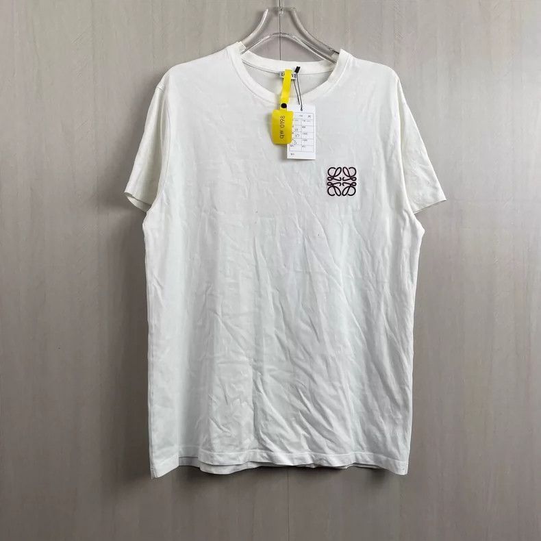 Loewe Loewe Short Sleeve T-Shirt in White Size US M / EU 48-50 / 2 - 7 Thumbnail