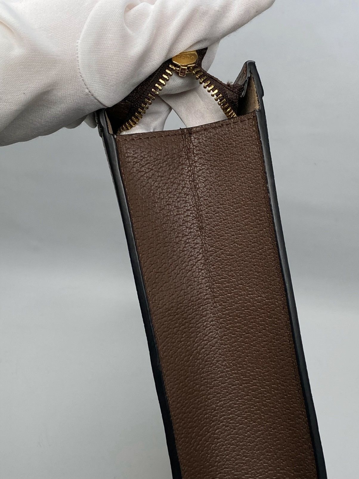 Gucci Gucci GG Supreme Fabric clutch with iconic Web Band Size ONE SIZE - 11 Thumbnail