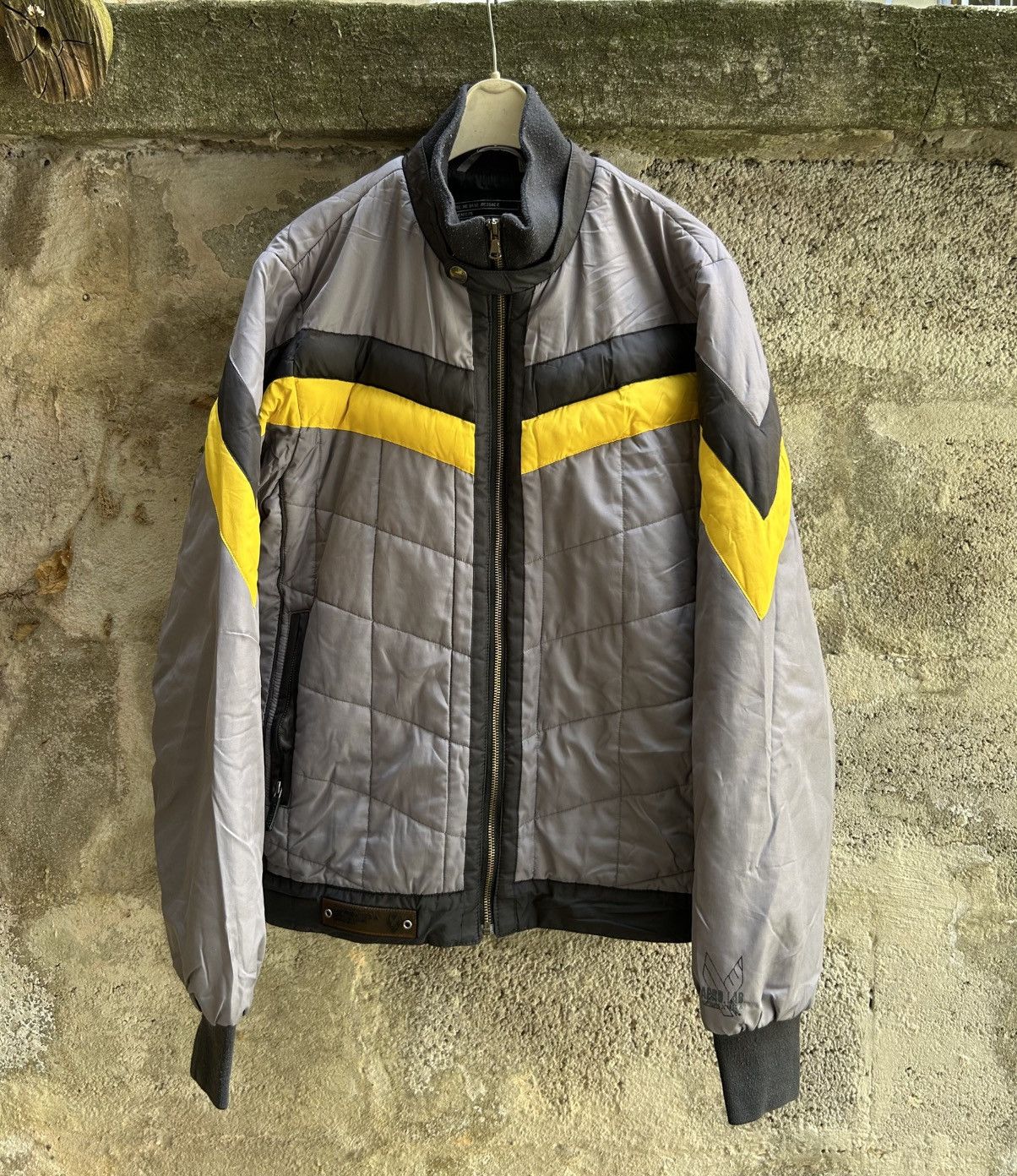 Avirex Vintage Avirex U.S.A. grey Y2K Bomber Jacket Size US M / EU 48-50 / 2 - 1 Thumbnail