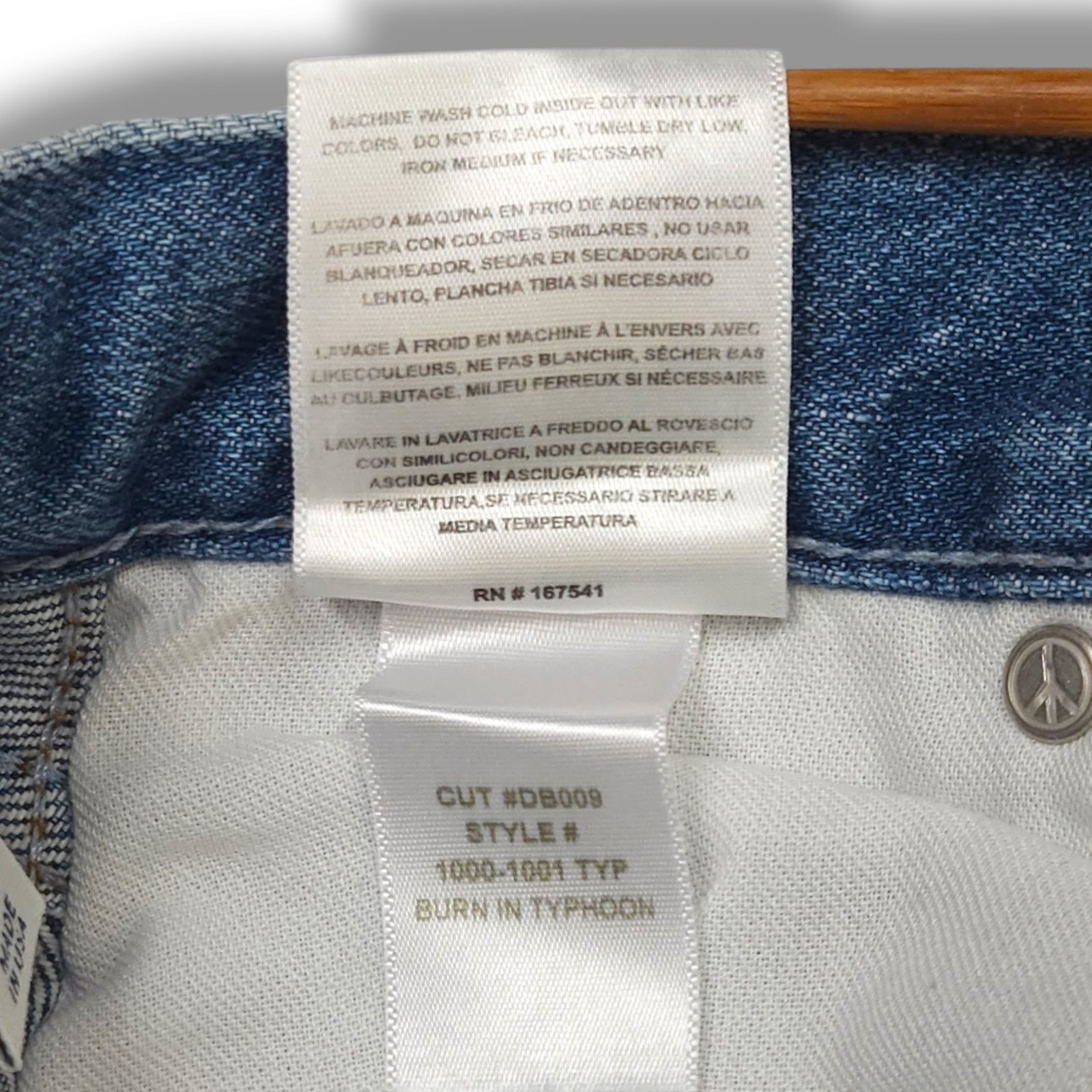 AG Adriano Goldschmied NWT Daily Blue Adriano Goldschmied Burn Straight Jean Sz. 24 Size 24" / US 00 / IT 34 - 11 Thumbnail