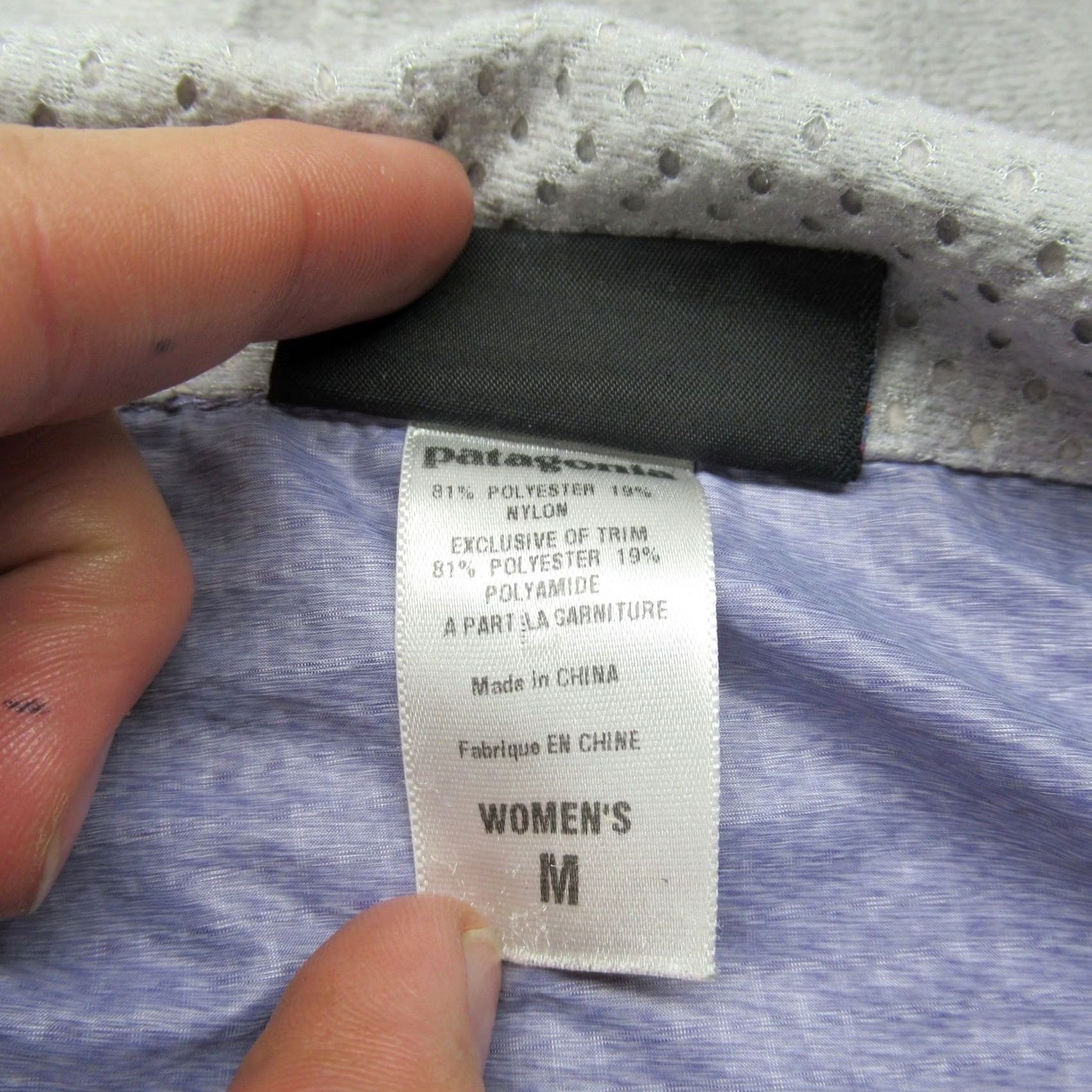 Patagonia Patagonia Jacket Womens Medium Purple Windbreaker Lightweight Zip Unlined Wind-Resistant Casual Travel Size M / US 6-8 / IT 42-44 - 5 Thumbnail