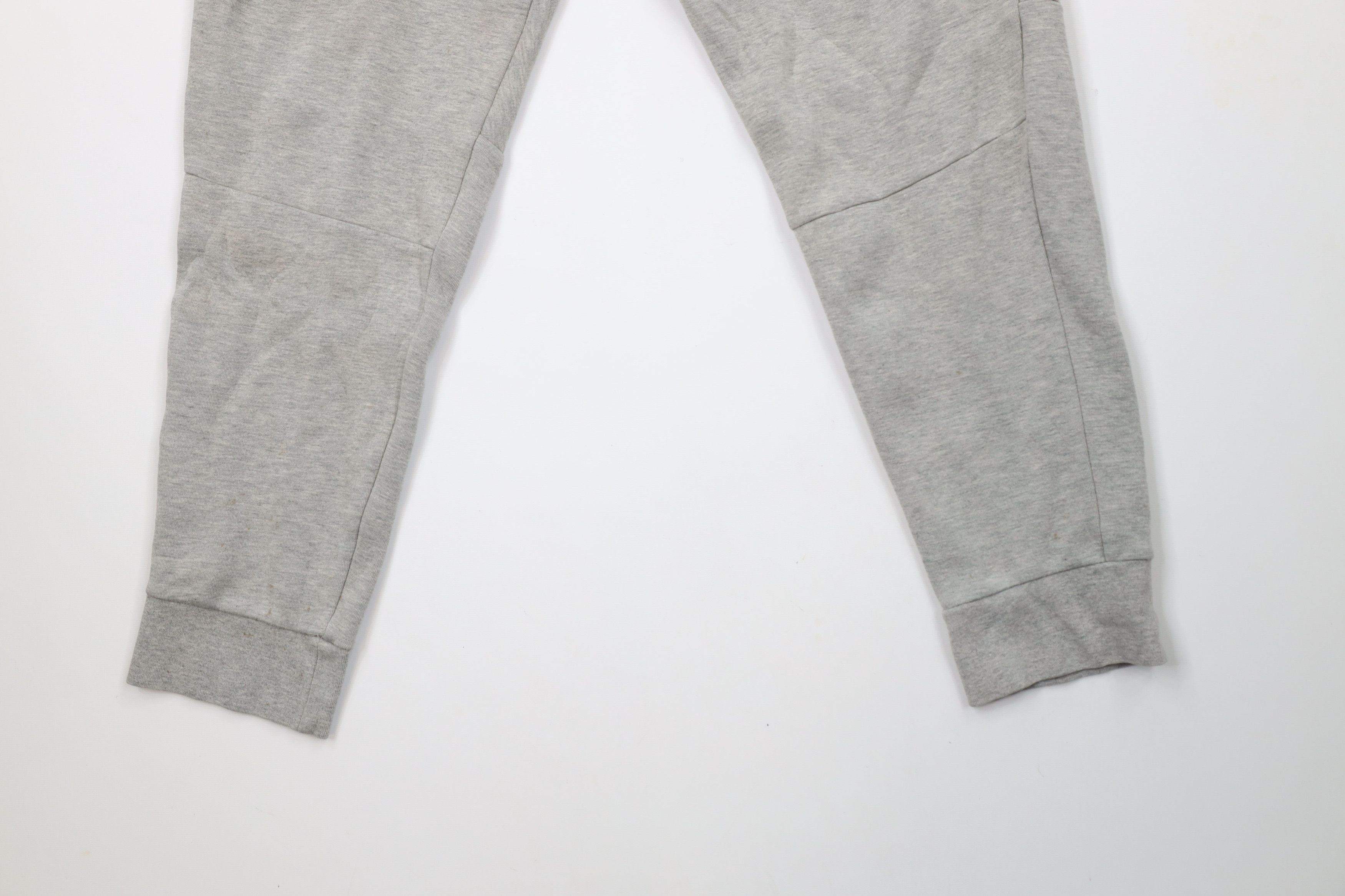 Nike Nike Tech Fleece Spell Out Cuffed Sweatpants Joggers Gray Size US 38 / EU 54 - 4 Thumbnail