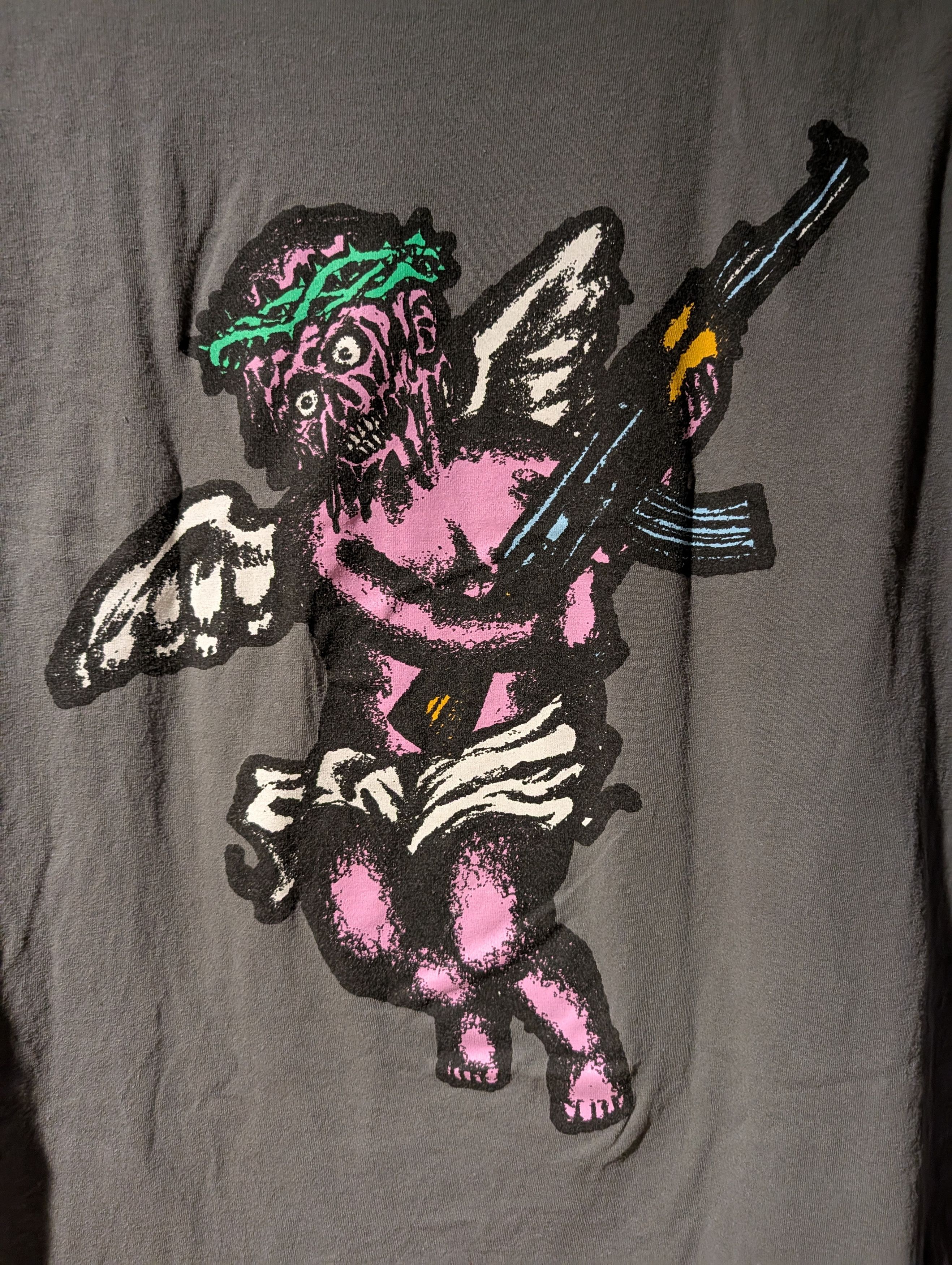 Band Tees Vintage Y2K Heart Attack Man Jesus Baby Weapon Band T-Shirt Size US XL / EU 56 / 4 - 5 Thumbnail