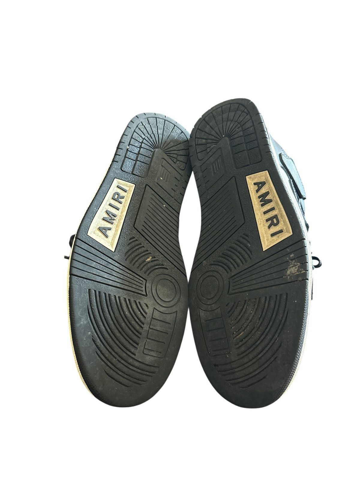 Amiri AMIRI black and white skeleton, low tops Size US 11 / EU 44 - 5 Thumbnail