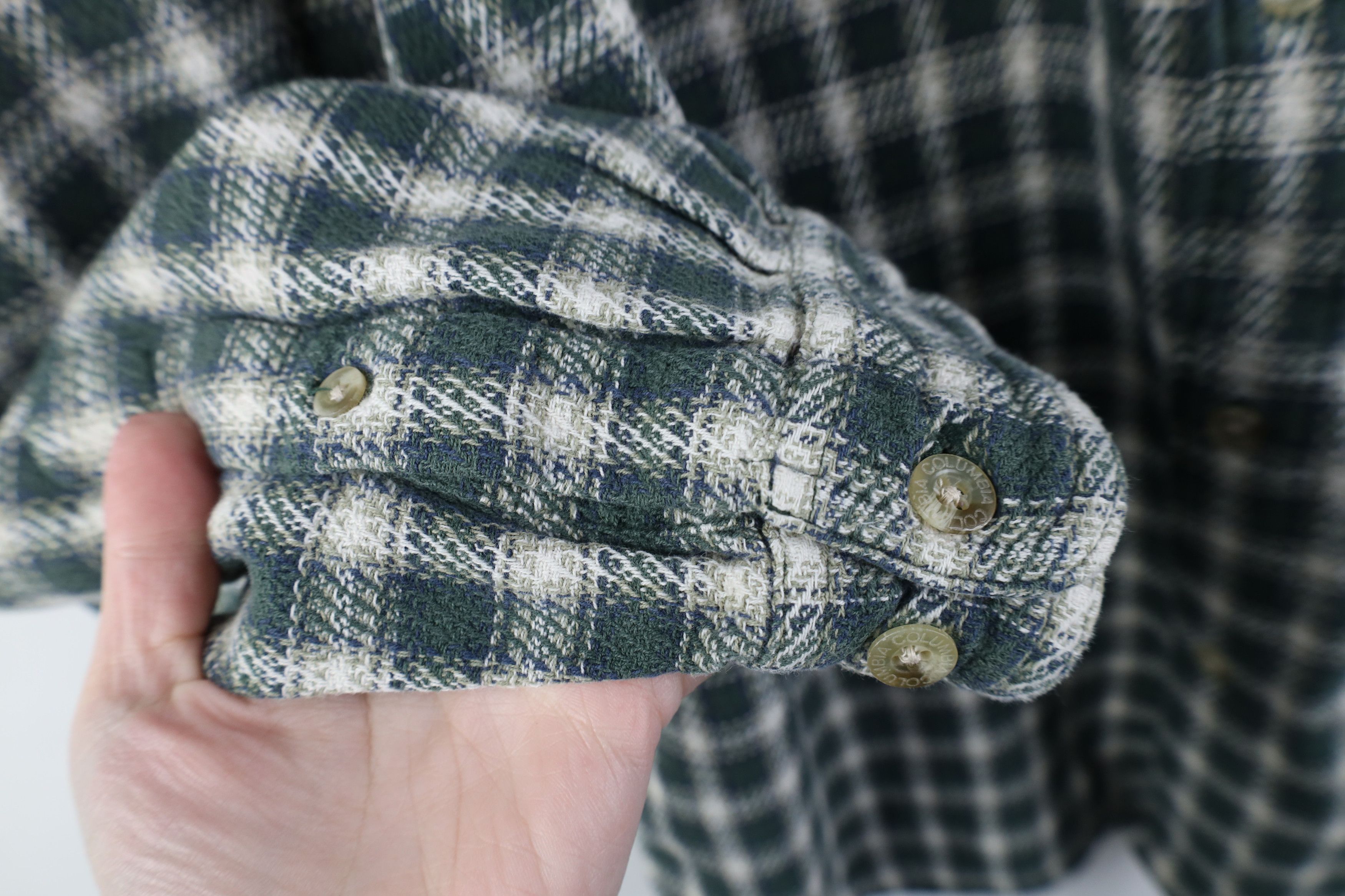 Columbia Vintage 90s Columbia Collared Button Down Shirt Plaid Size US XXL / EU 58 / 5 - 8 Thumbnail