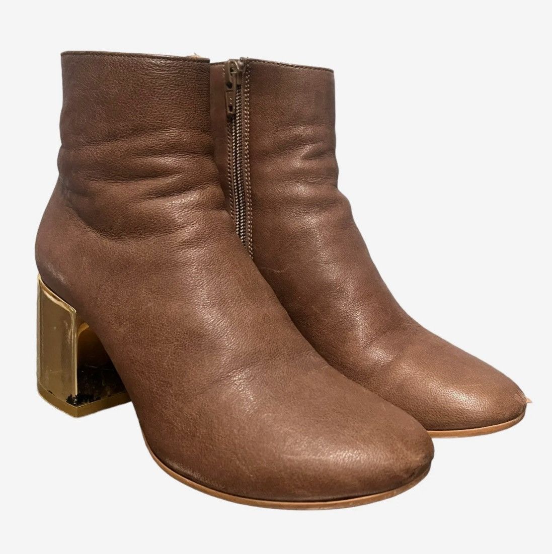 Maison Margiela Margiela MM6 brown heels Size US 5 / IT 35 - 1 Thumbnail