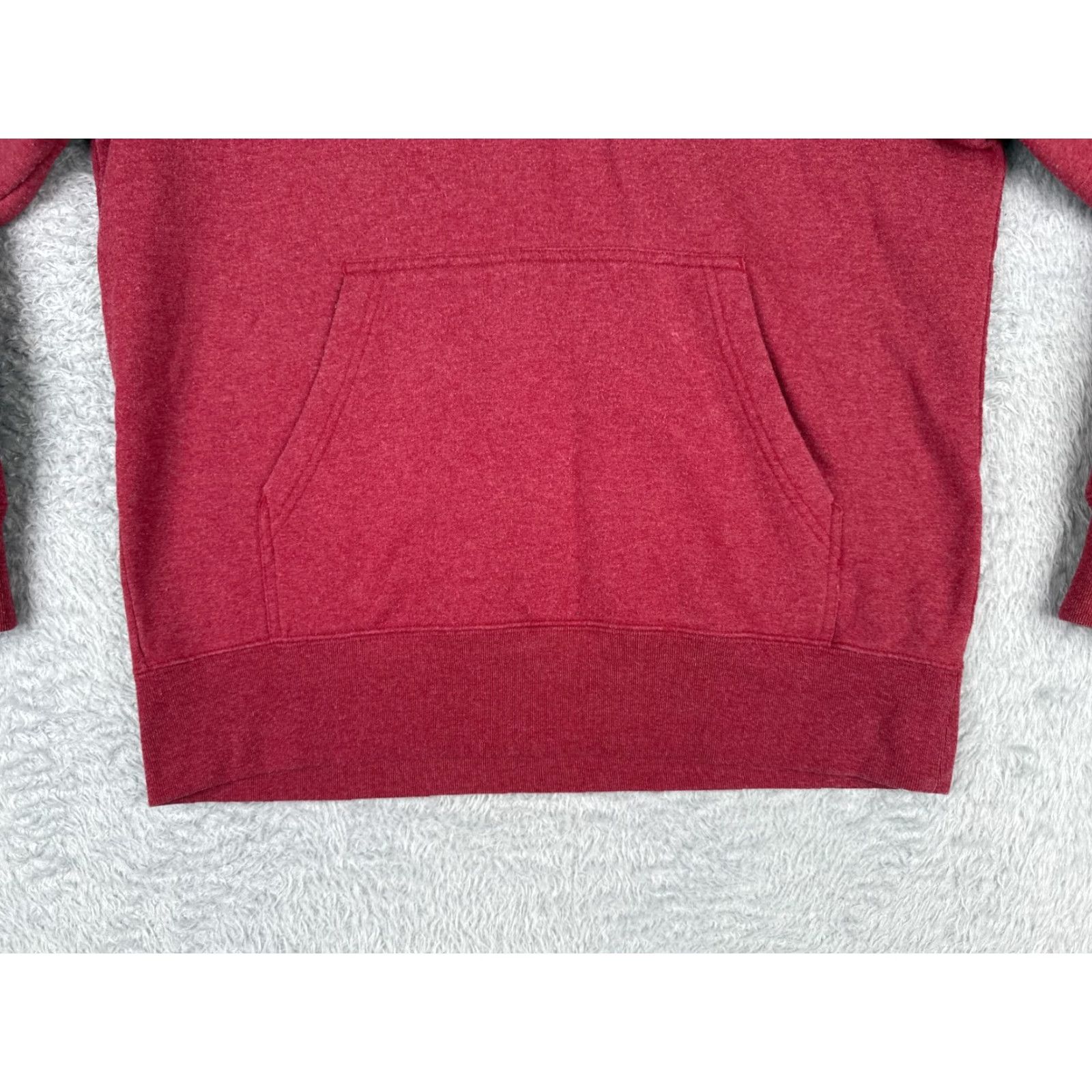 The North Face The North Face Mens Hoodie Pullover Zip Pocket Red Cotton Blend Jersey Size US M / EU 48-50 / 2 - 5 Thumbnail