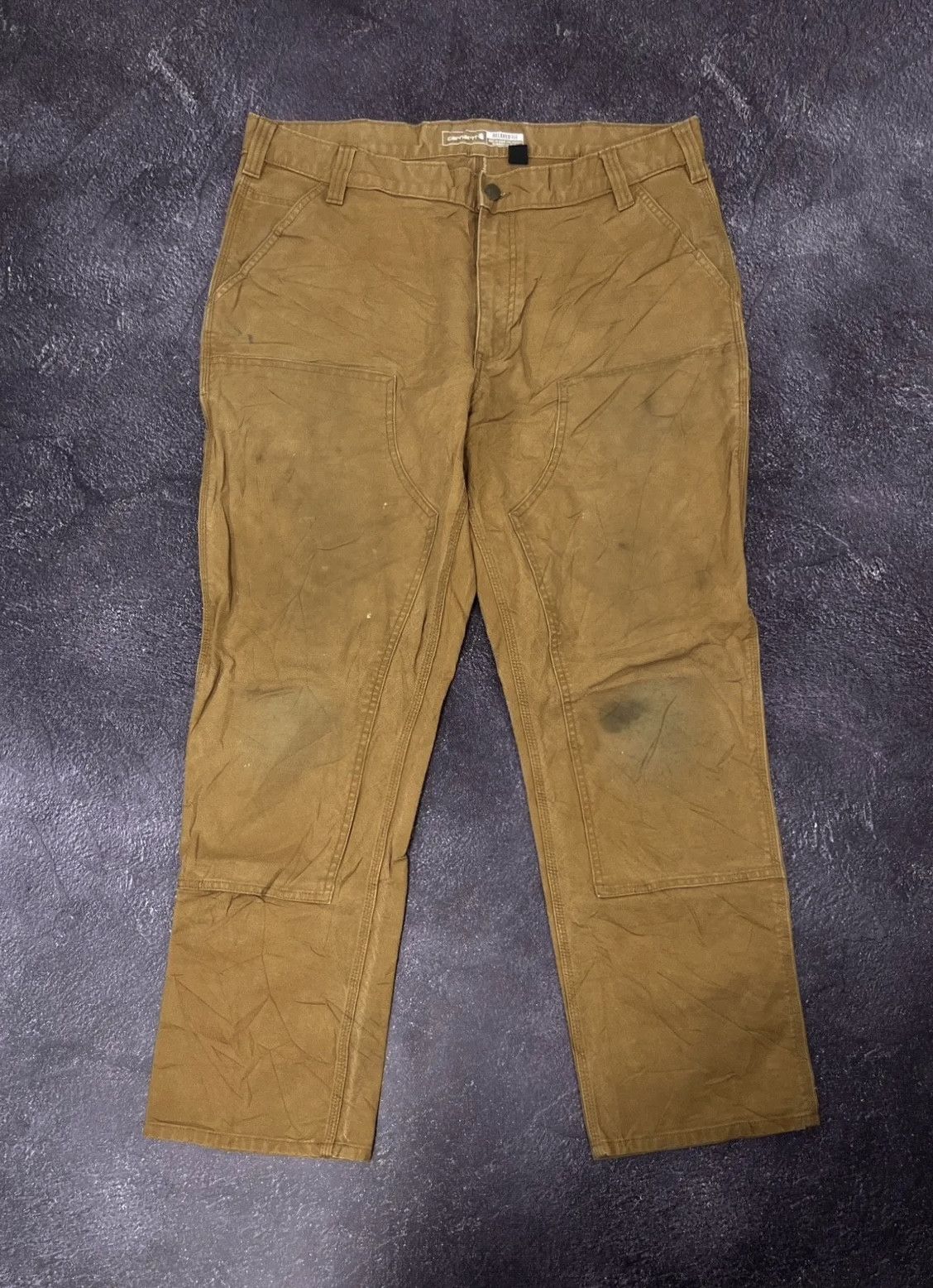 Carhartt × Vintage Vintage Carhartt Double Knee USA Work Hype Baggy Pants Size US 38 / EU 54 - 1 Thumbnail