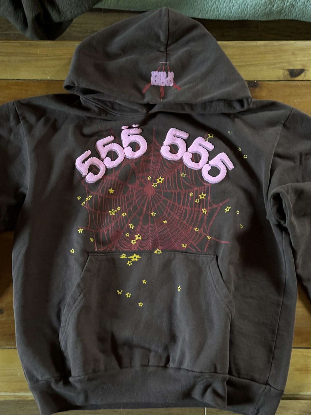Spider Sp5der Angel Number Hoodie | Grailed