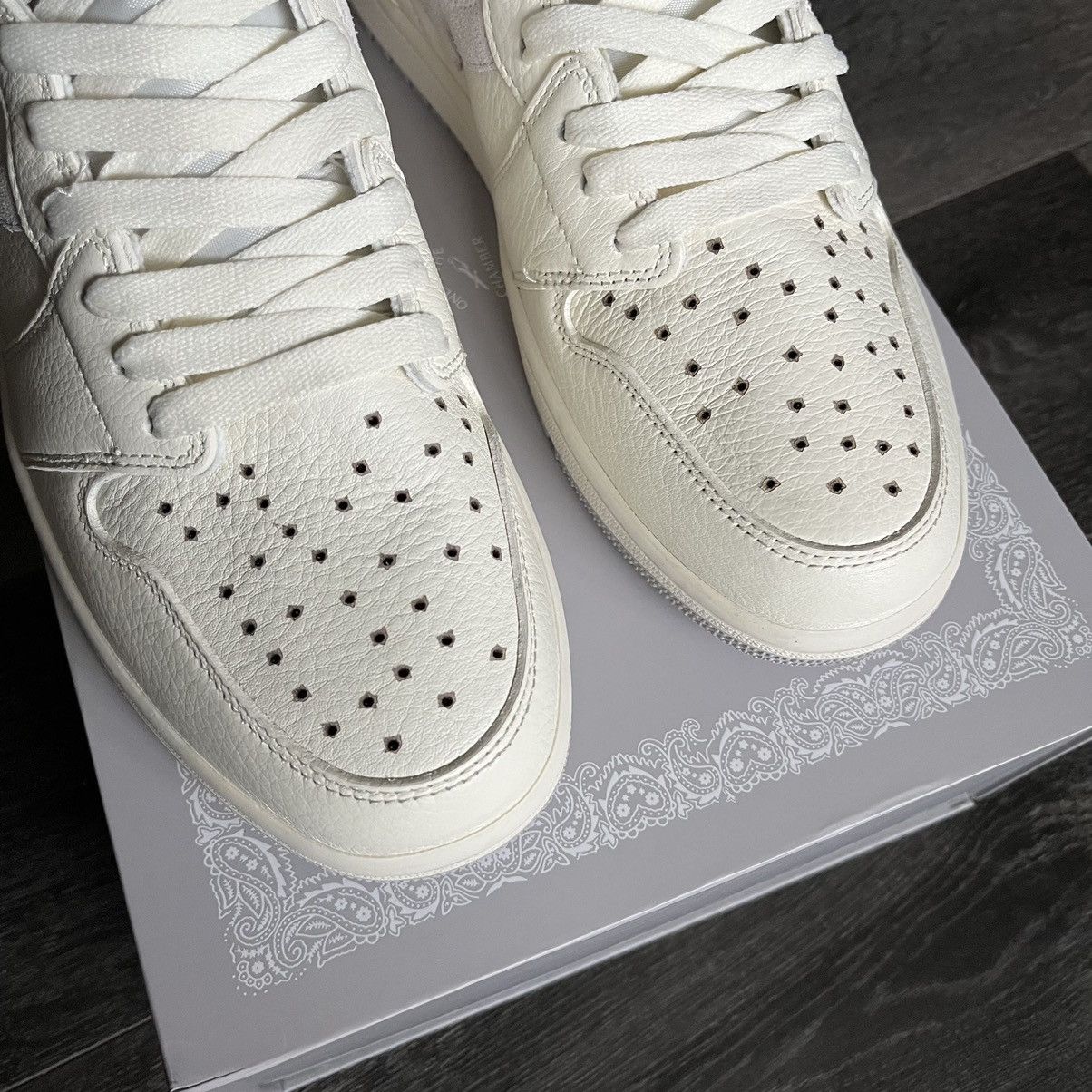 Fugazi New Fugazi One in The Chamber High White/Grey Shoes Size 11 Size US 11 / EU 44 - 10 Thumbnail