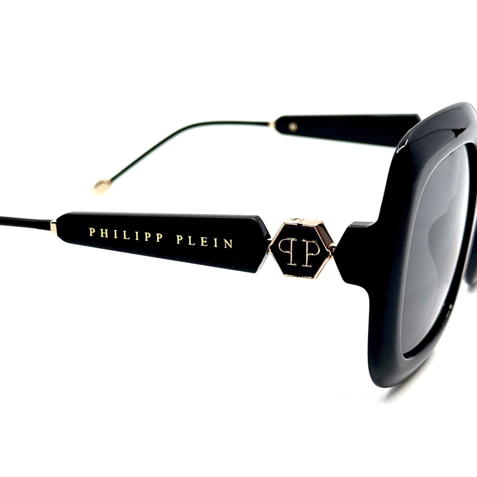 Philipp Plein New, PHILIPP PLEIN Sunglasses SPP065S Col.0700 Authentic Size ONE SIZE - 6 Thumbnail