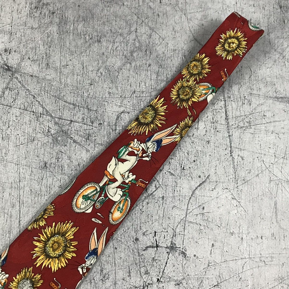 Warner Bros Vintage 1995 Bugs Bunny Looney Tunes Tie Size ONE SIZE - 7 Thumbnail