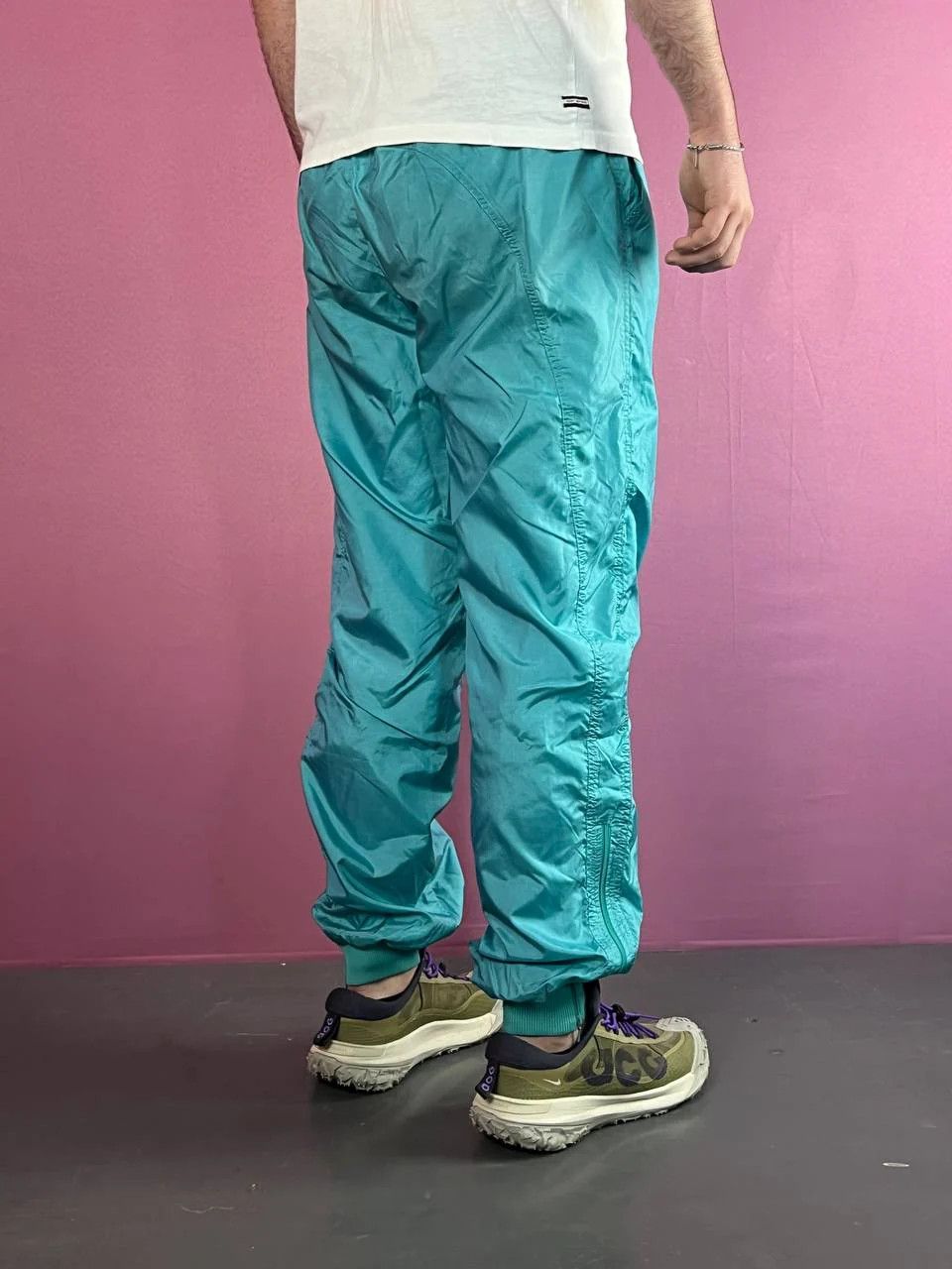 Nike 80s Nike Vintage Men's Track Pants - L Size US 32 / EU 48 - 3 Thumbnail